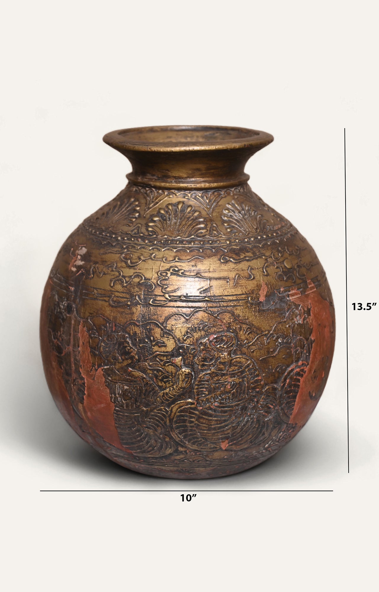 Himachal Wooden Pot