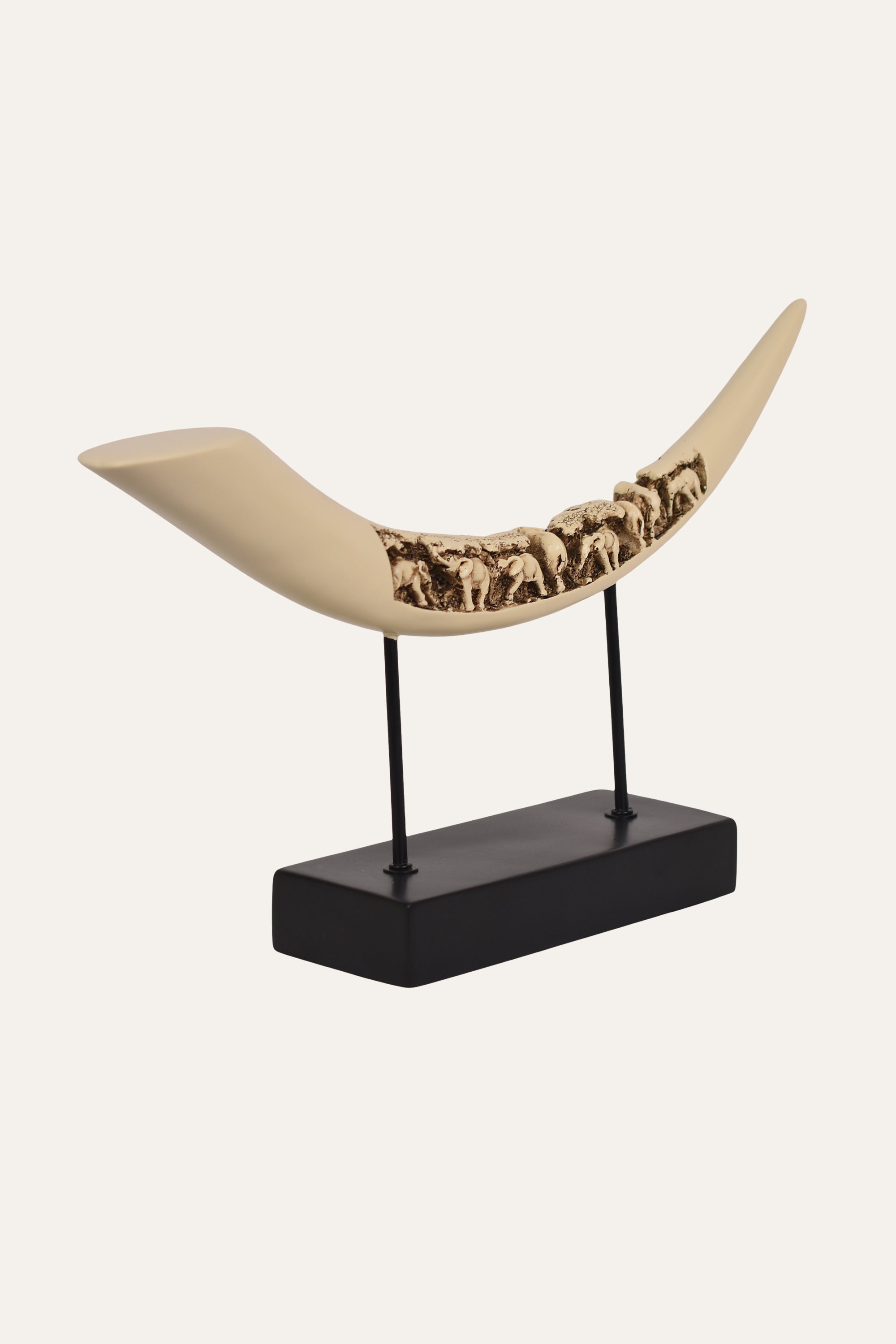 Decorative Tusk Sculpture