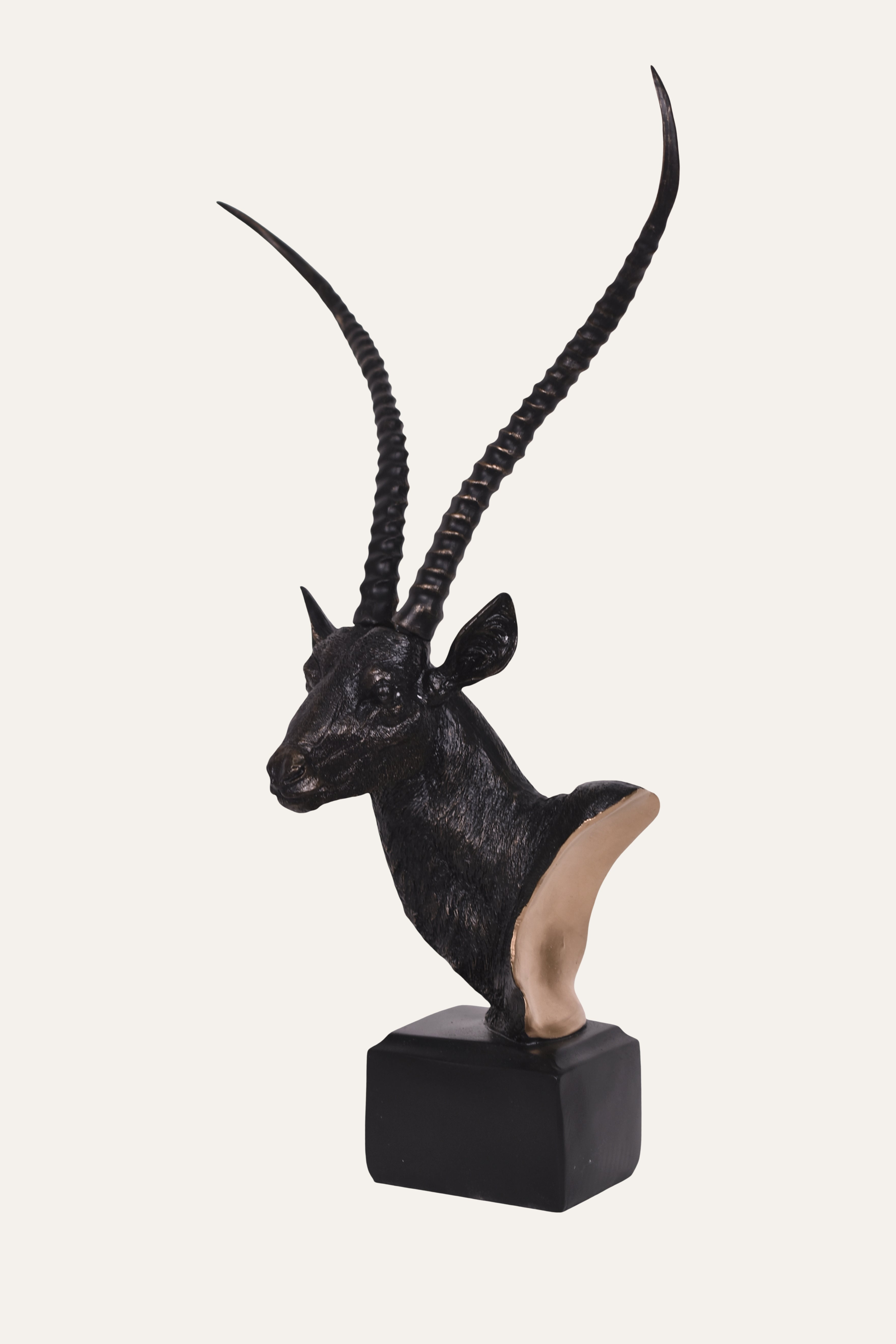 Antelope Bust Sculpture