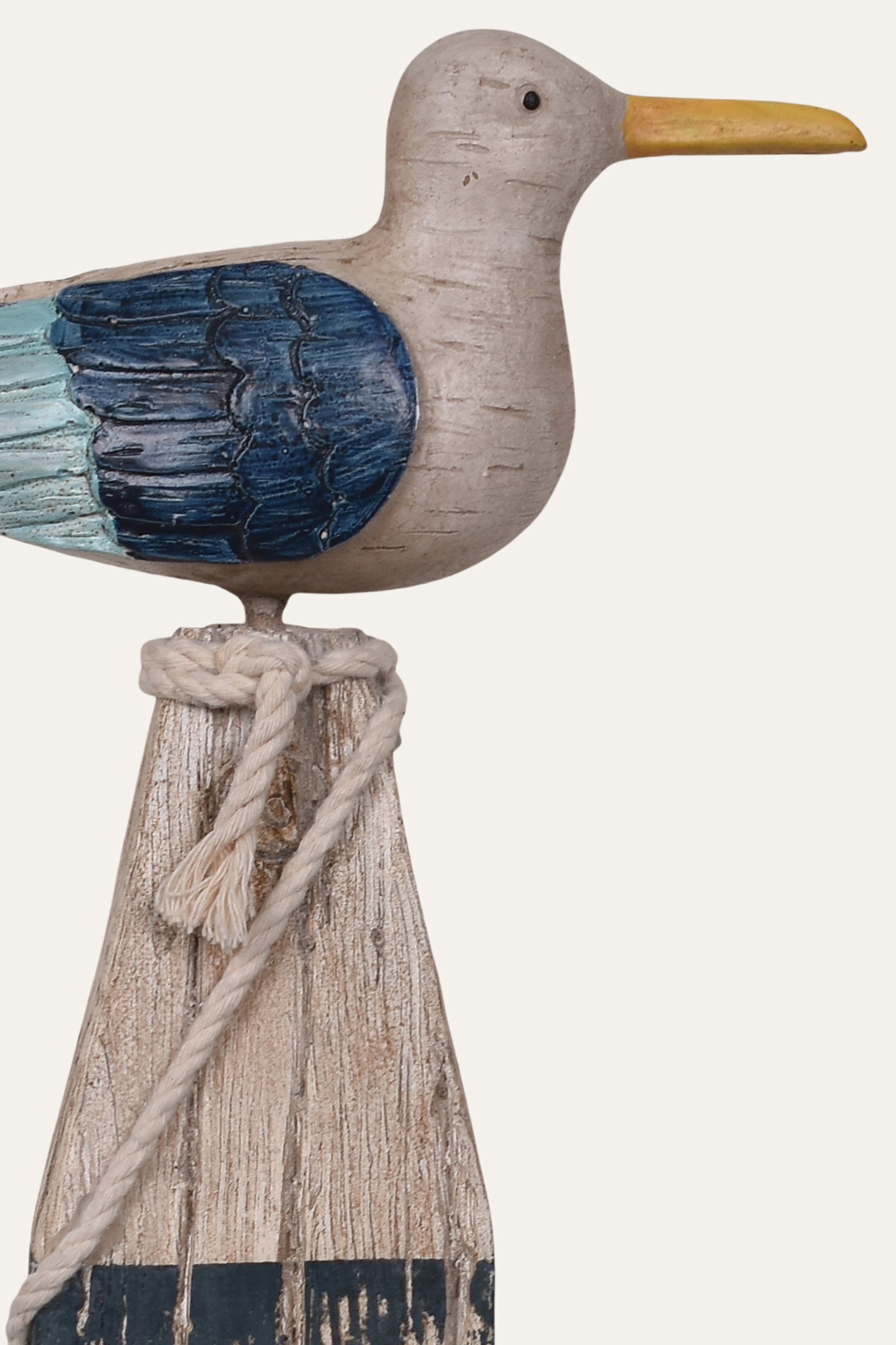 Vintage Coastal Resin Seagull 