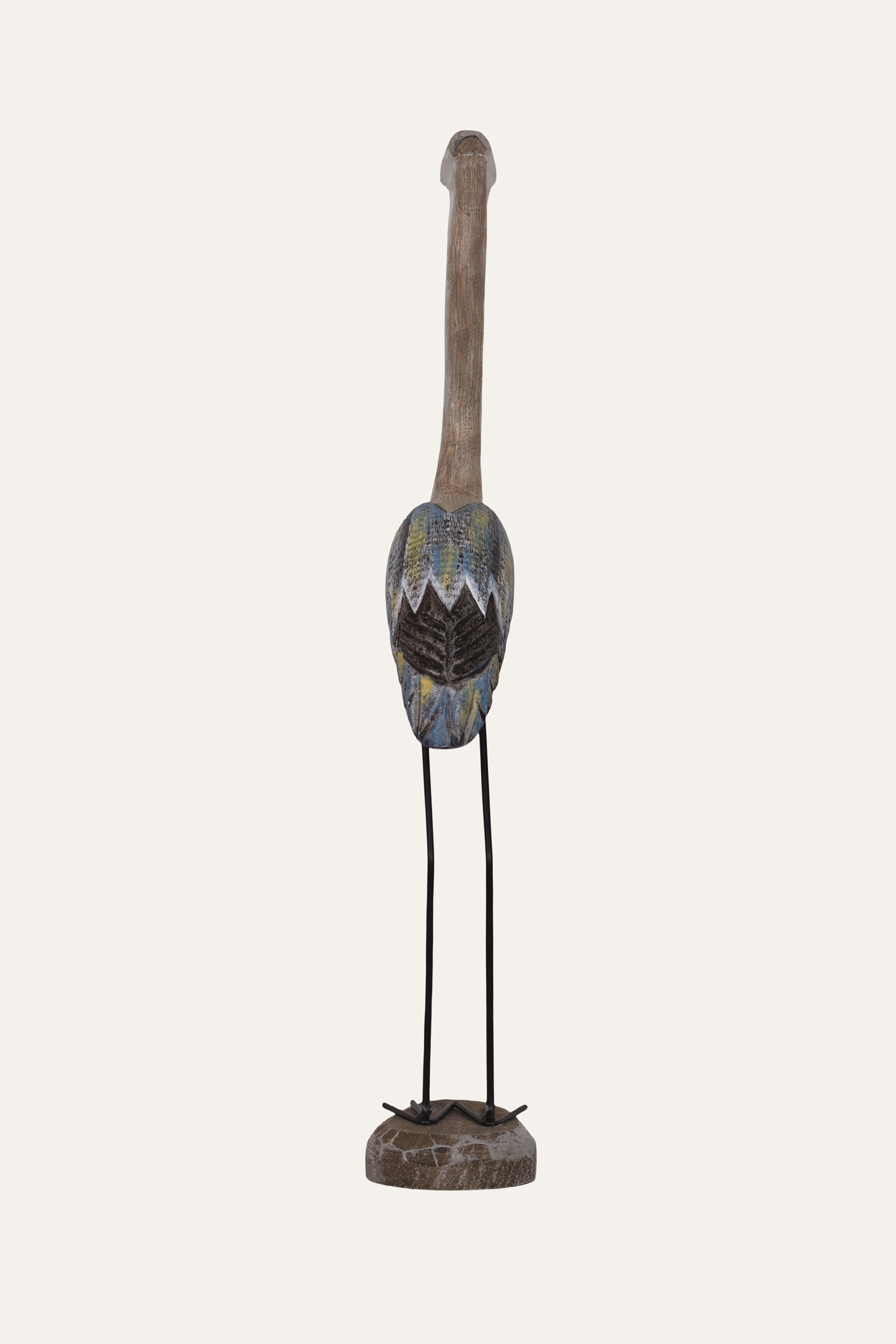Standing Bird Sculpture Decor