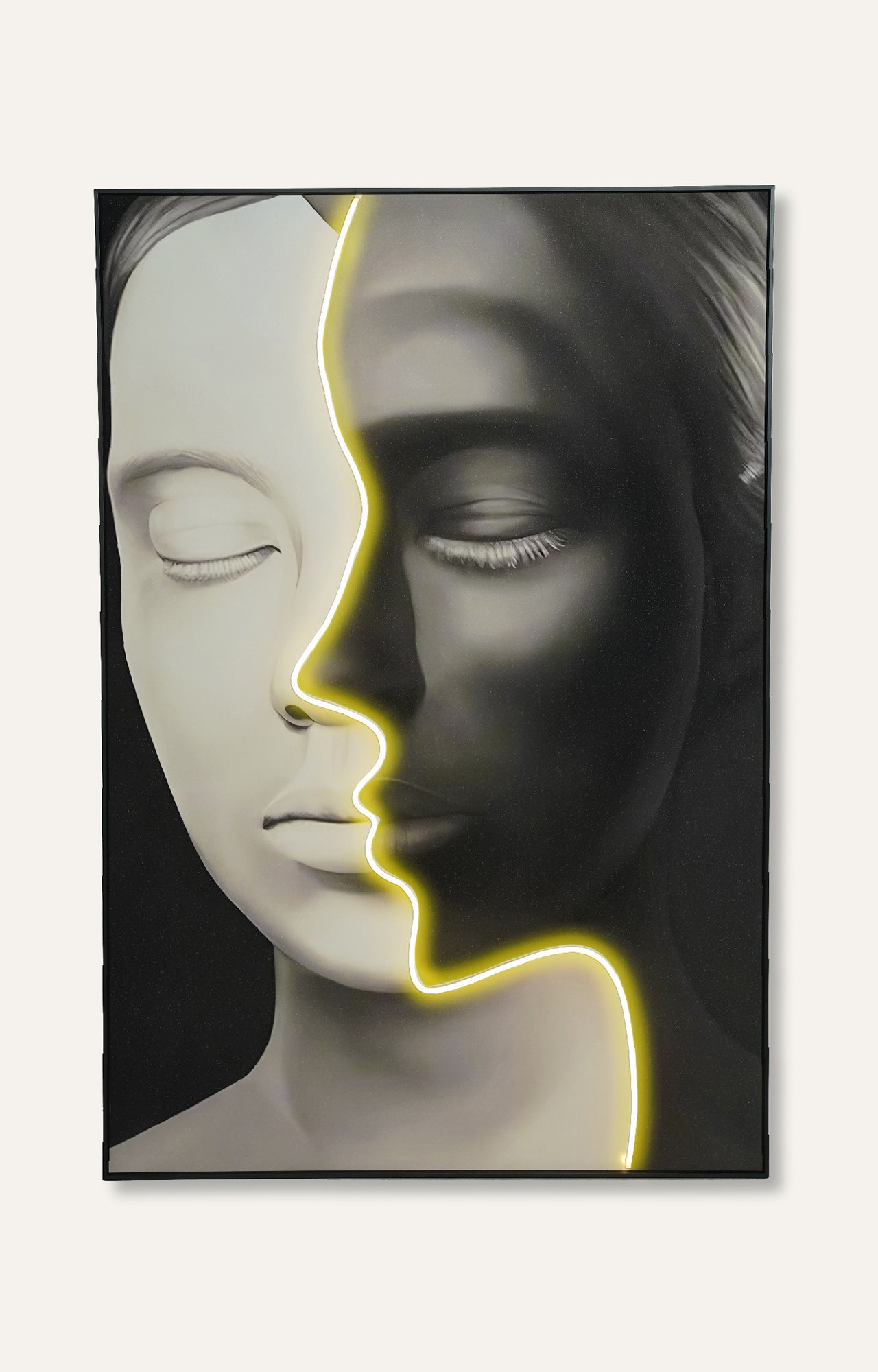 Abstract Double Face LED Painting_main