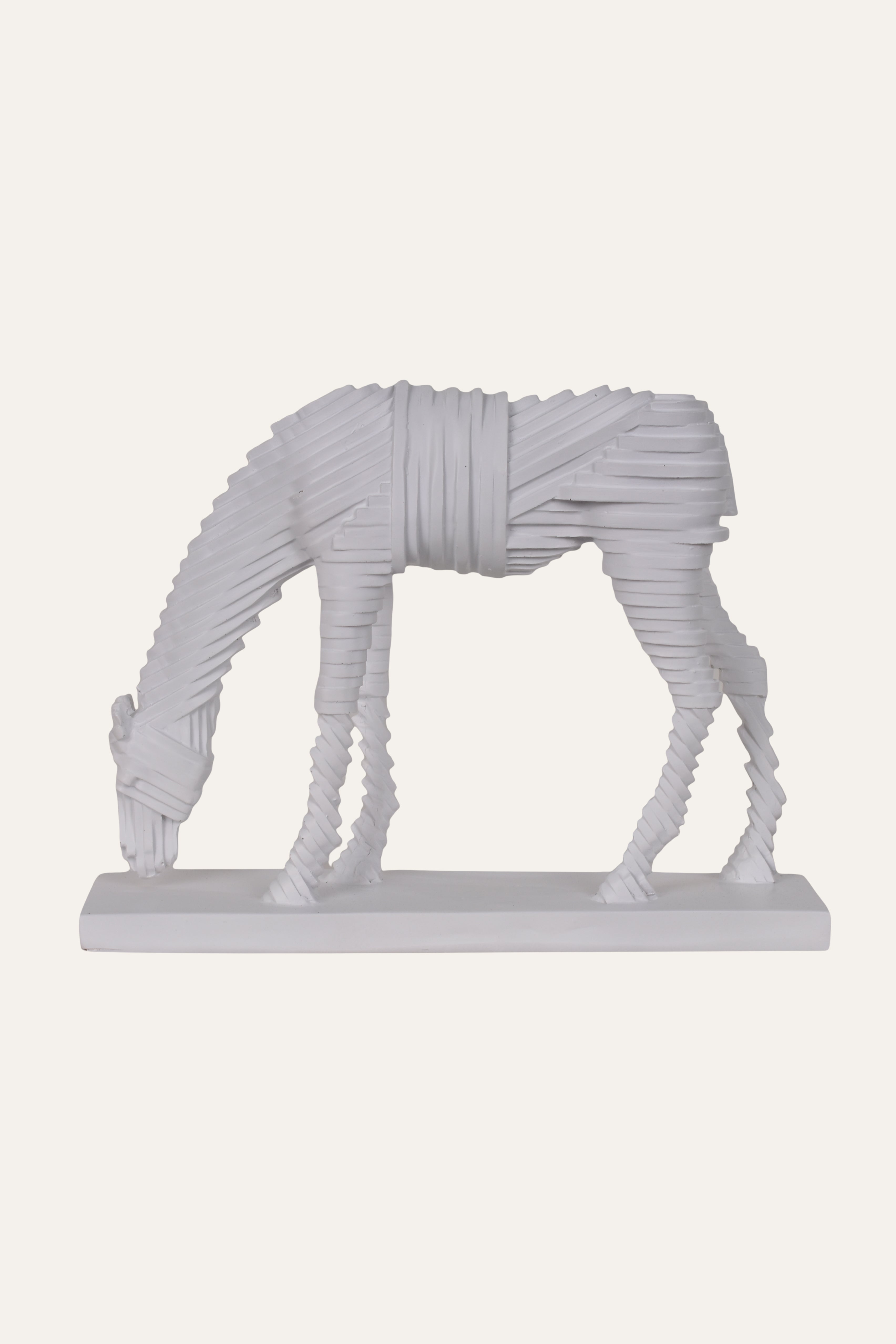 Abstract Horse Sculpture