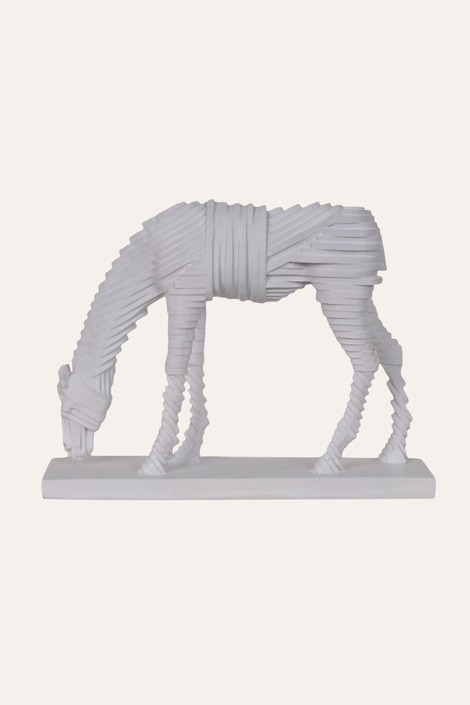 Abstract Horse Sculpture