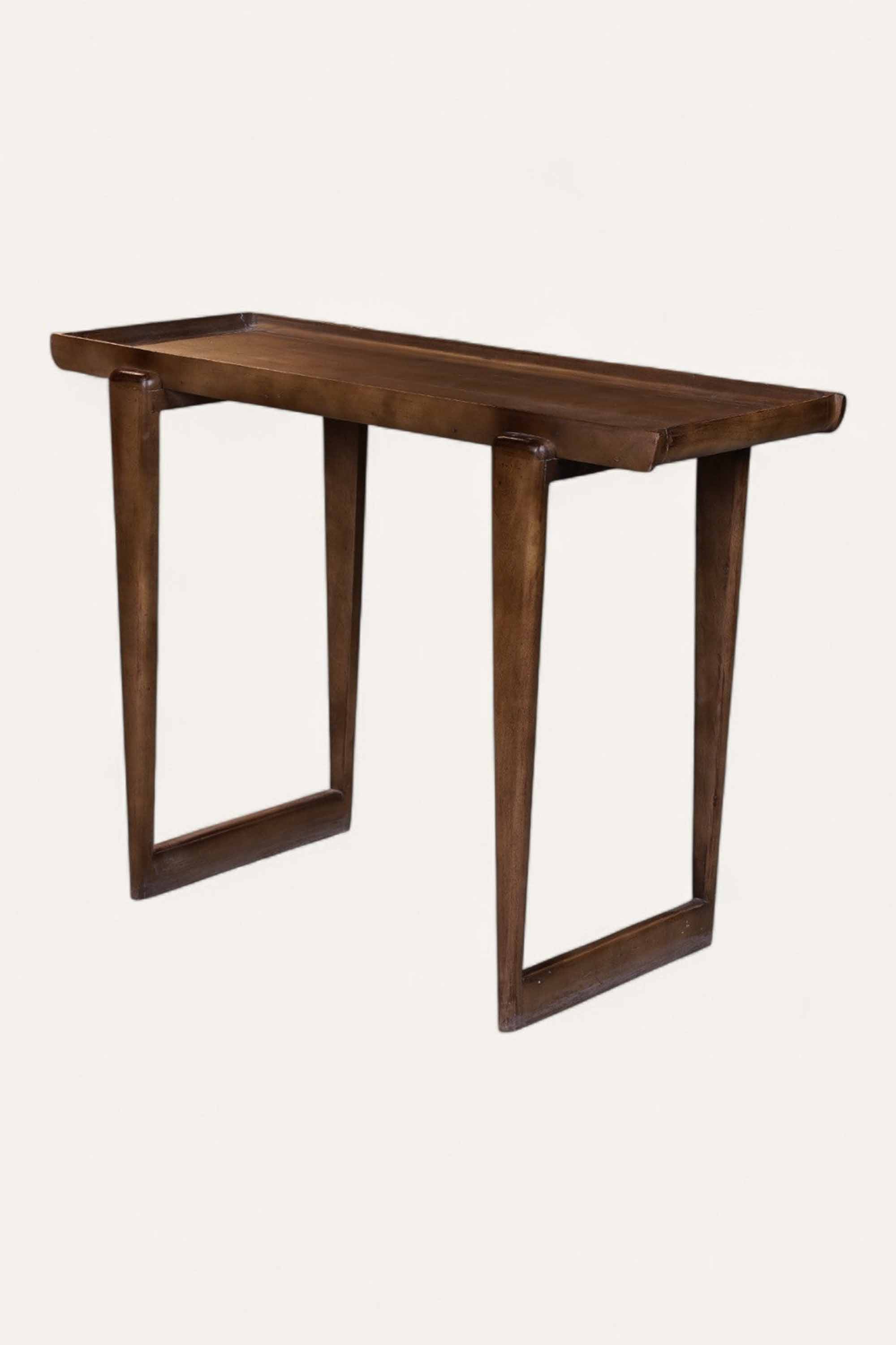 Acacia Wood Console