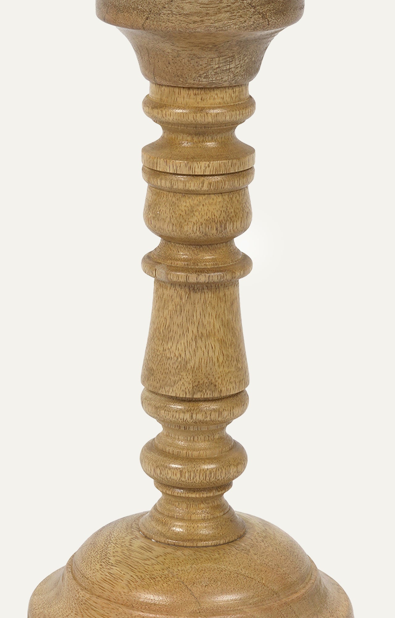 Angled Wood Candle Stand_4