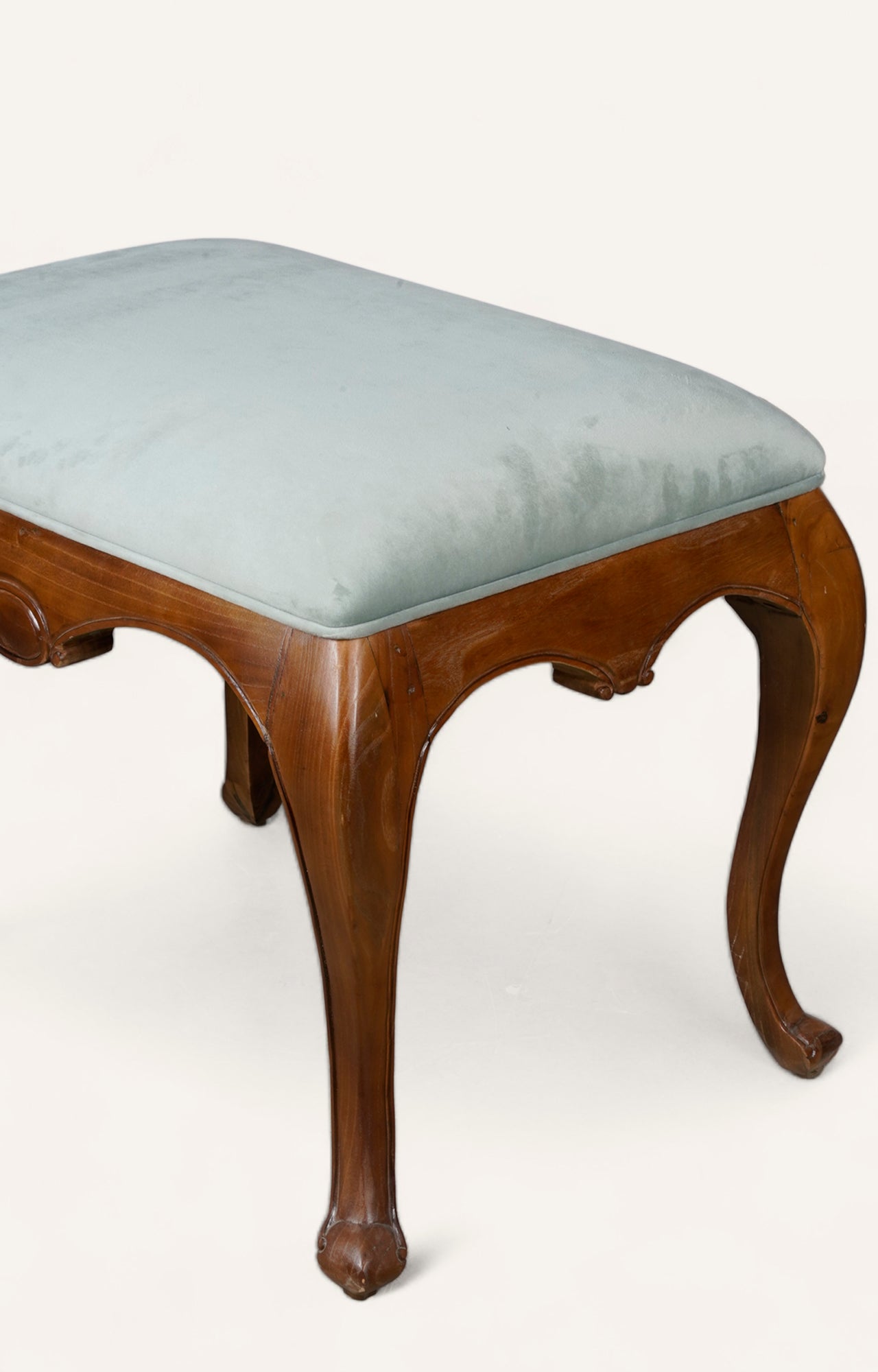 Antique Victorian Stool_detailed