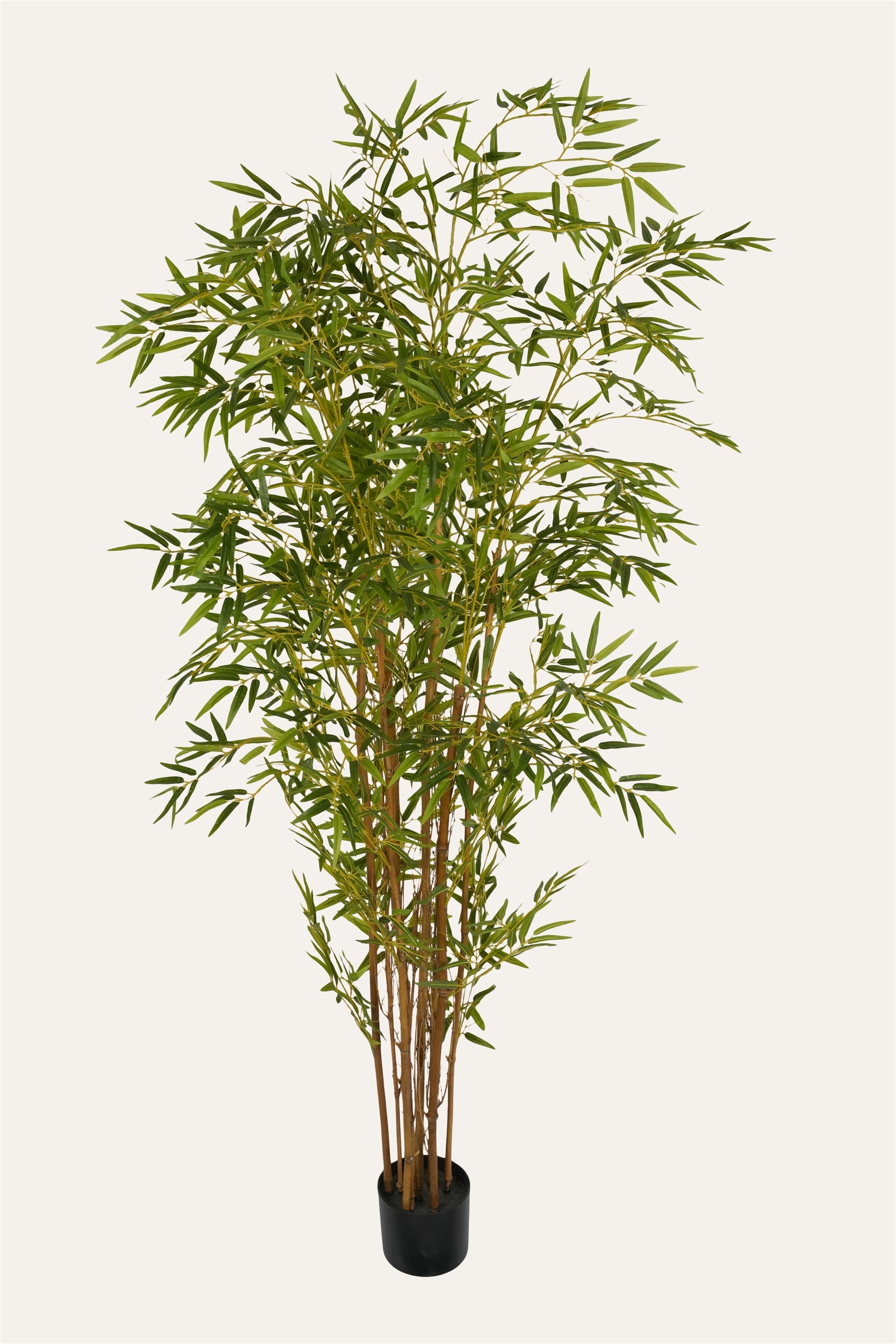 Artificial bamboo tree with natural poles