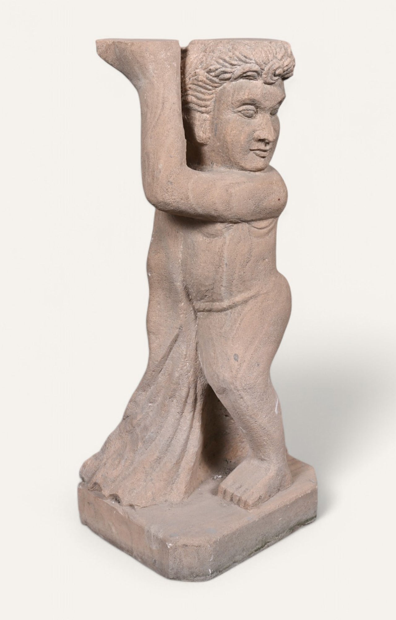 Baby Hercules Sandstone Sculpture