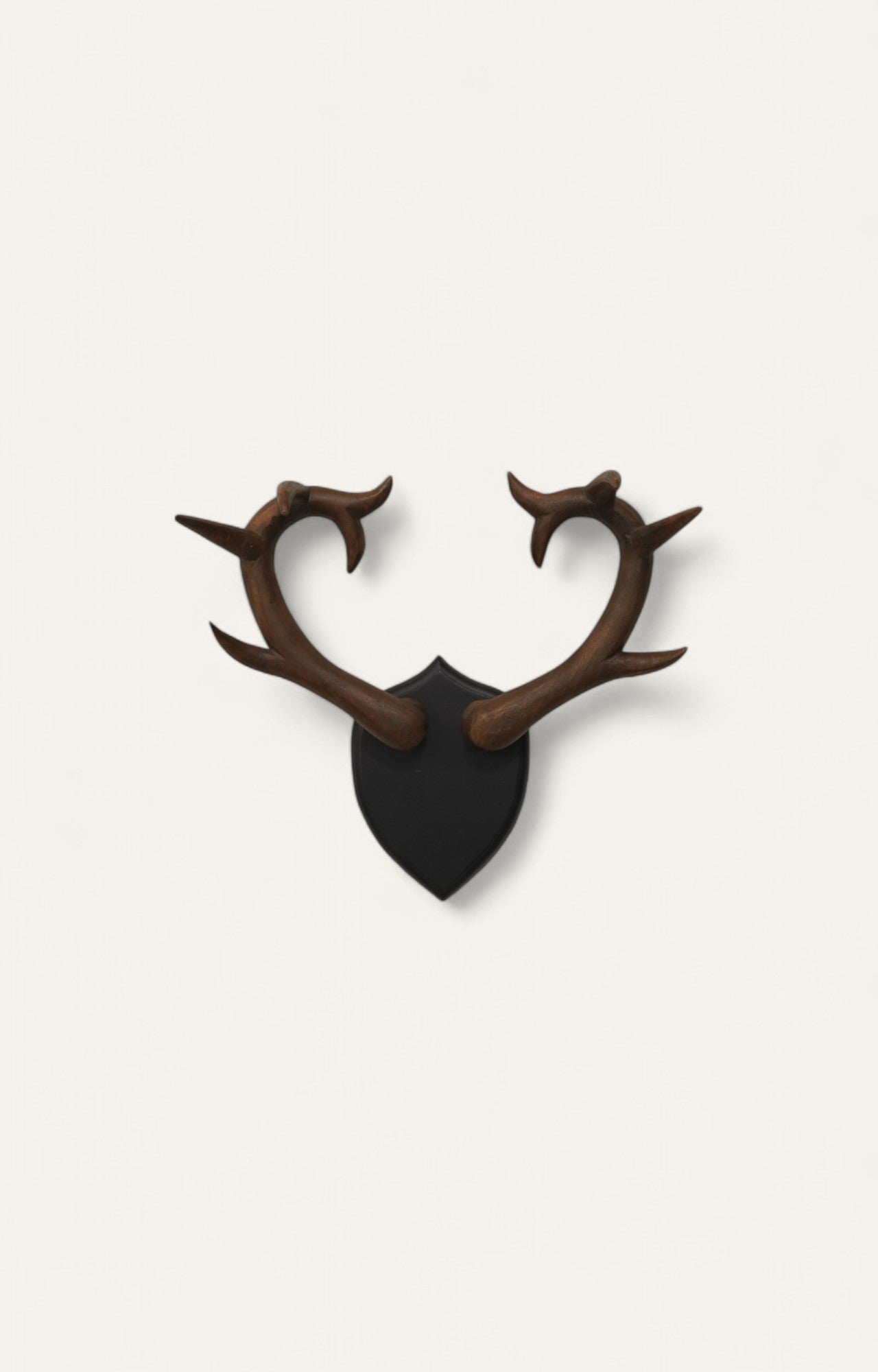 Baroque Curl Wooden Antlers 