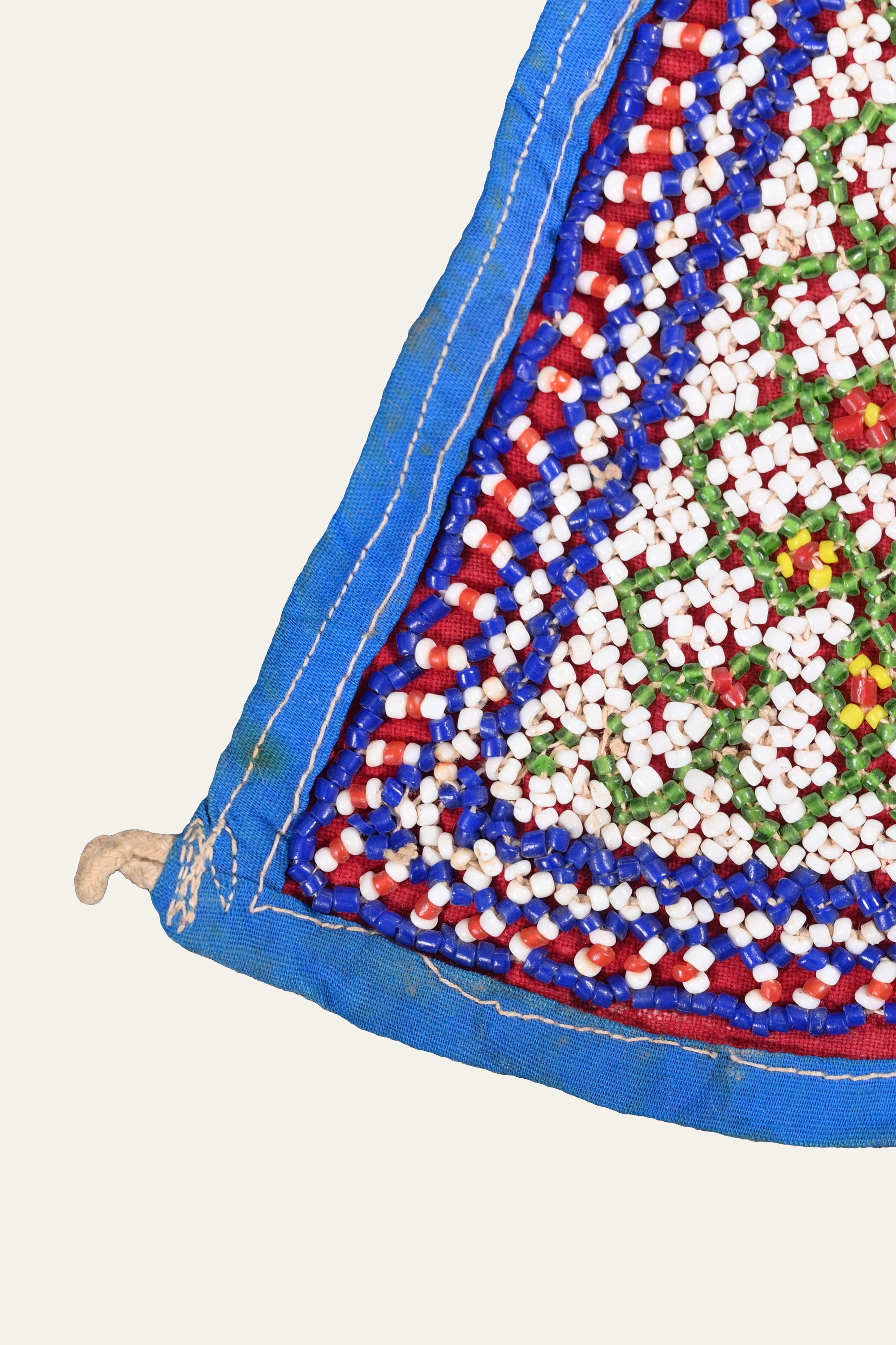 Beadwork Wall Art with Floral Borders