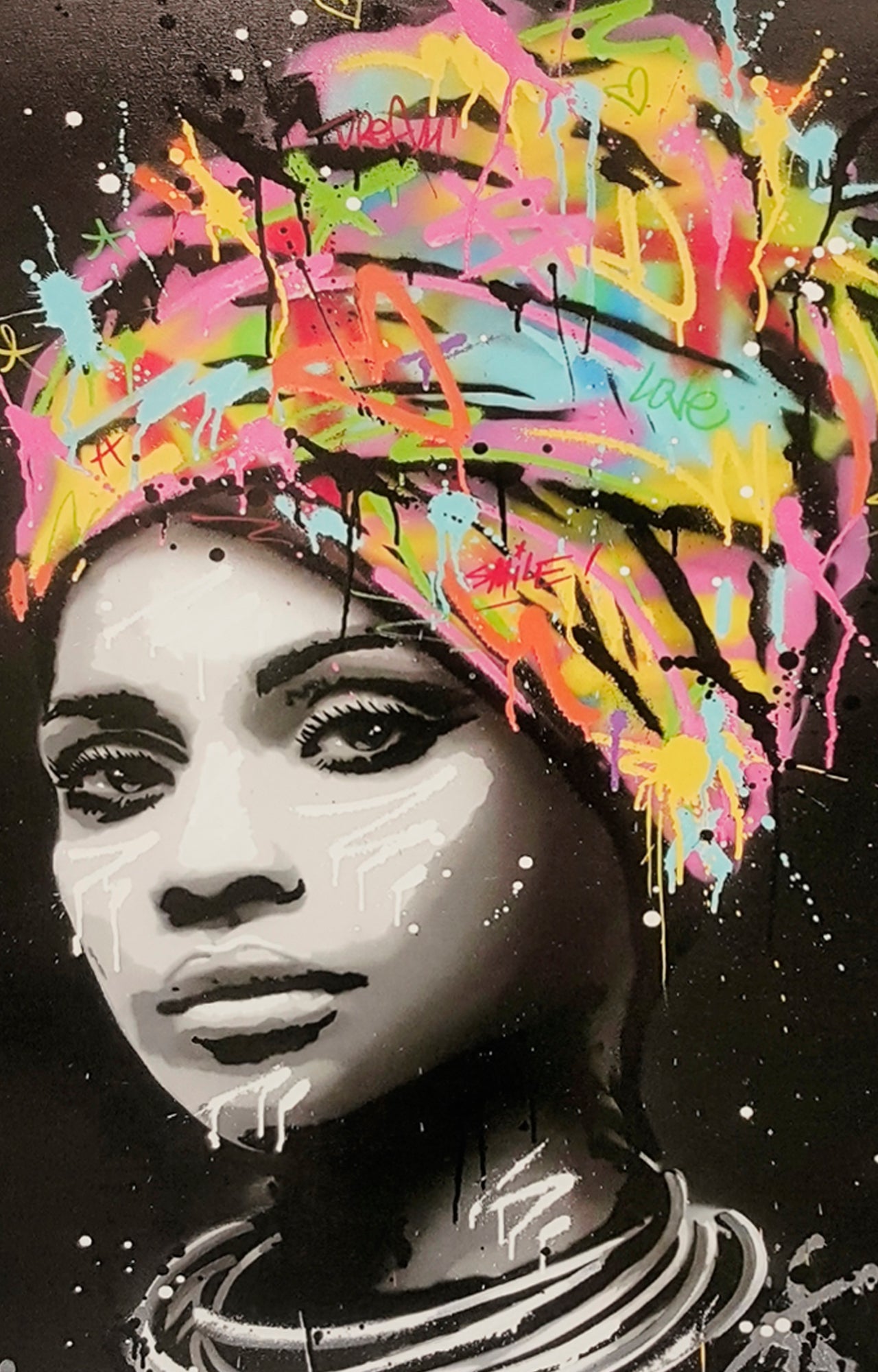 Beatiful afro art_detailed