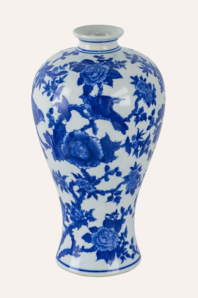 Bird Porcelain Vase