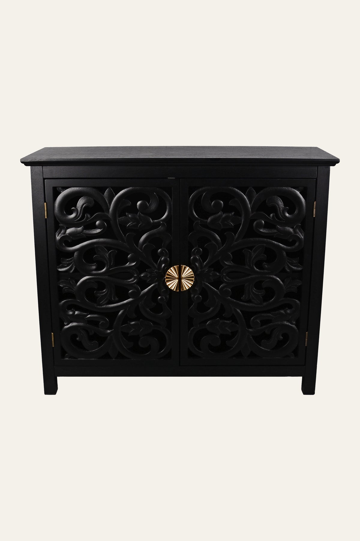 Black Accent Cabinet