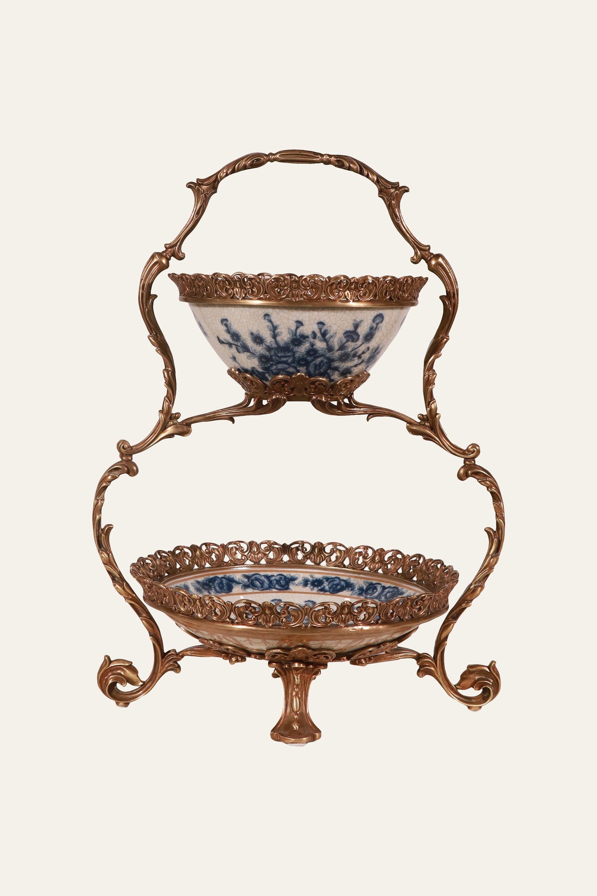 Blue and white porcelain bowl