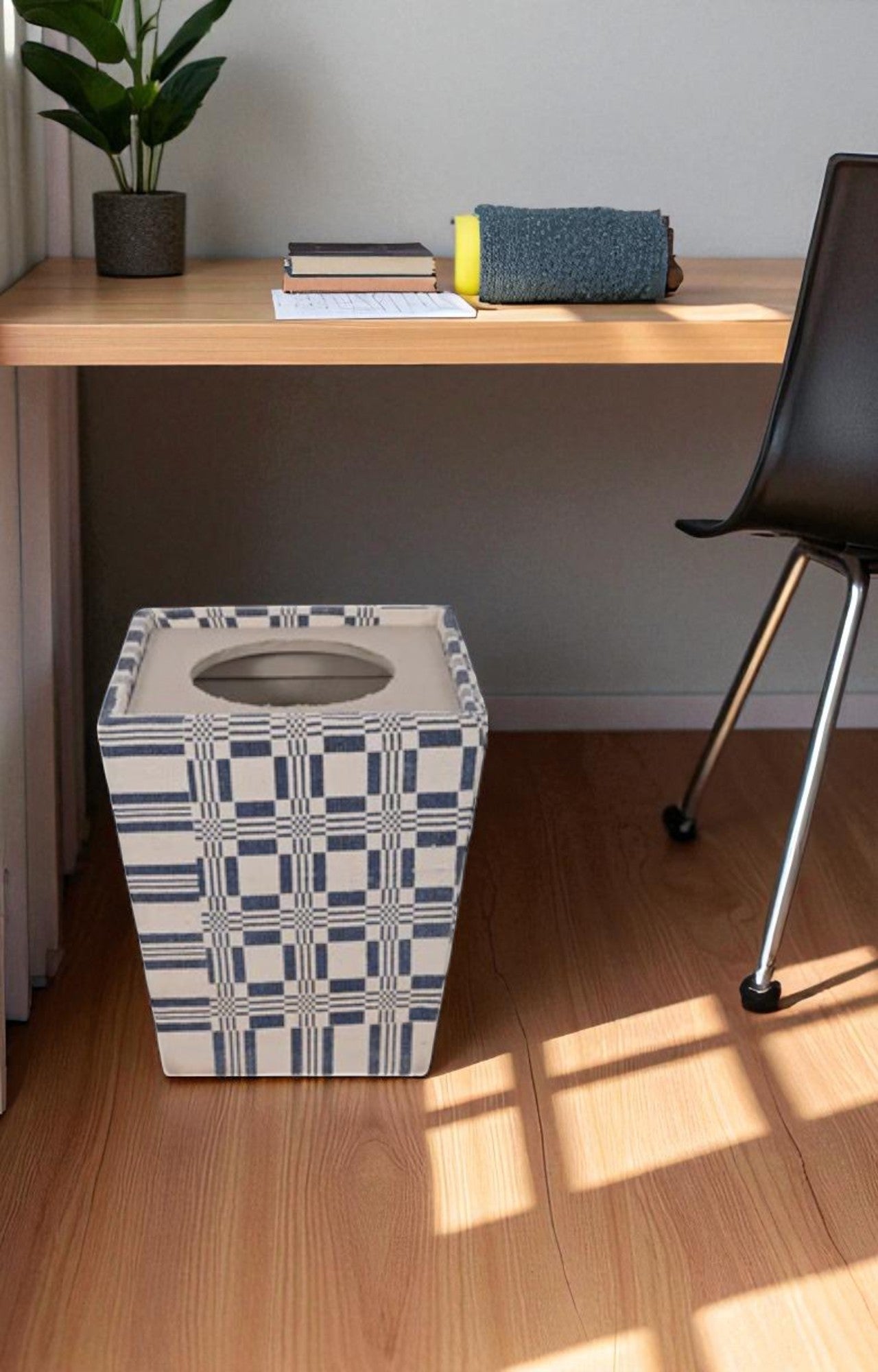 Bluebeam Dhurrie Upholstered Basket