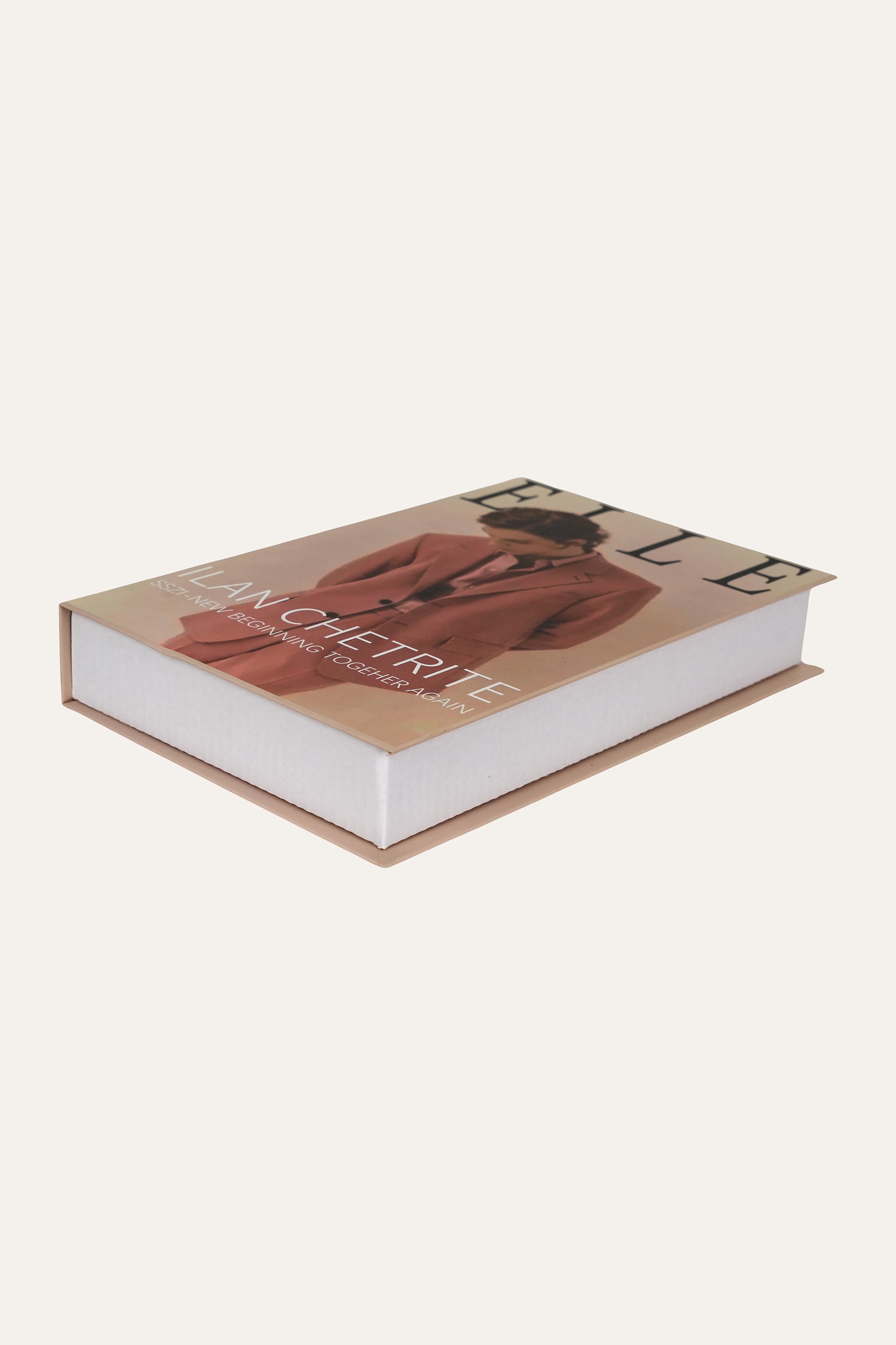 Blush Pink Decorative Fashion Book