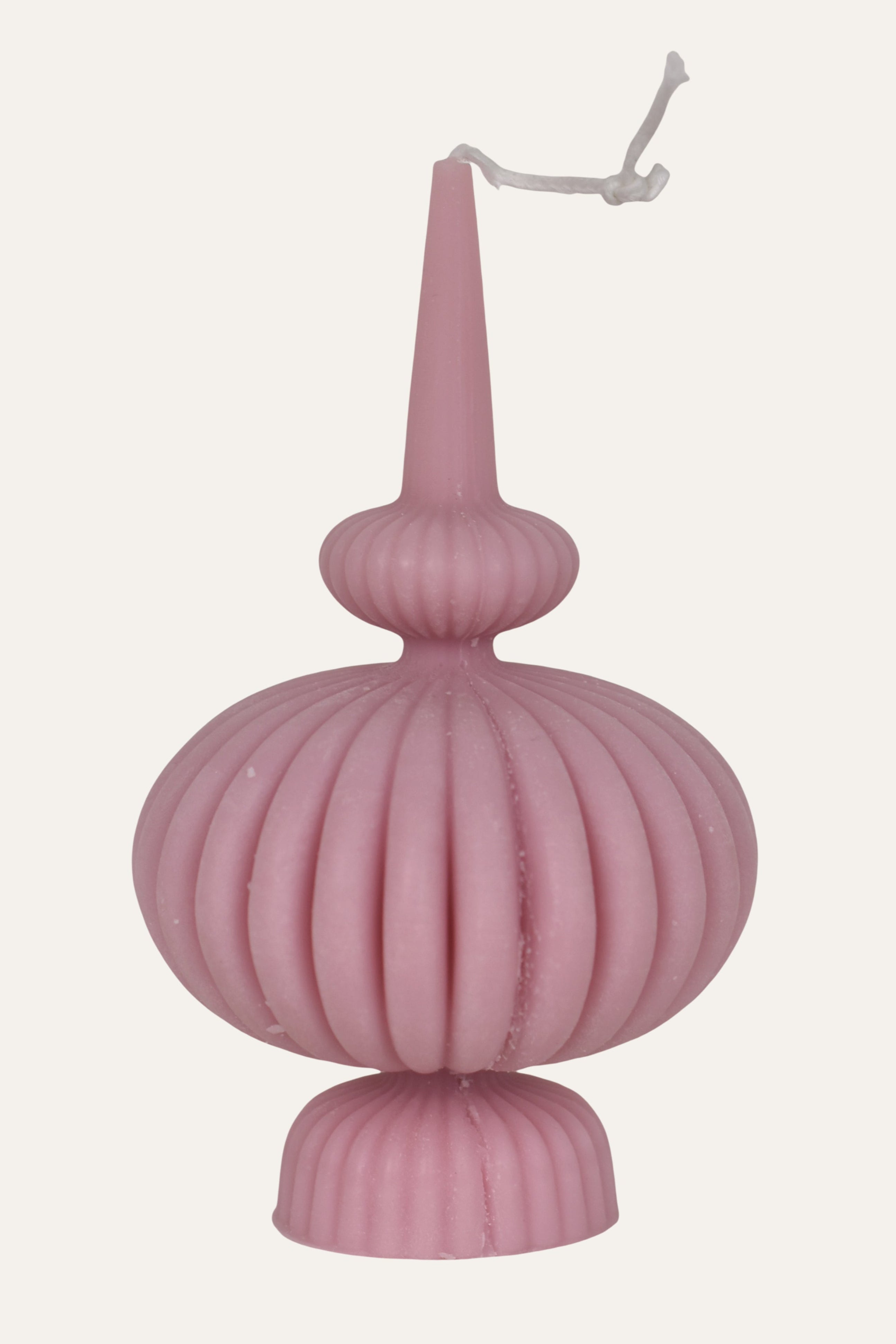 Blush Pink Sculptural Candle