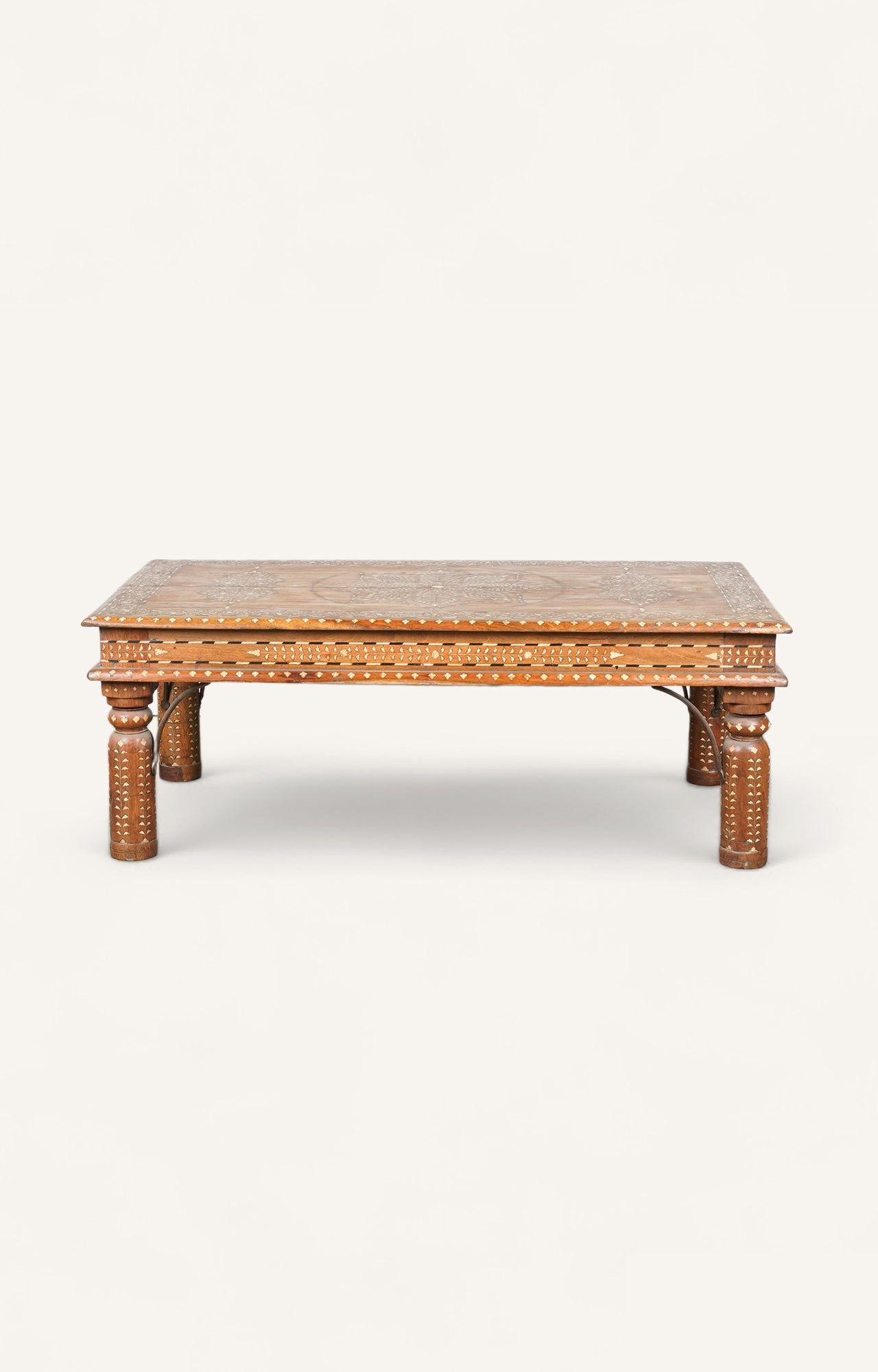 Bone Inlay coffee table1_3