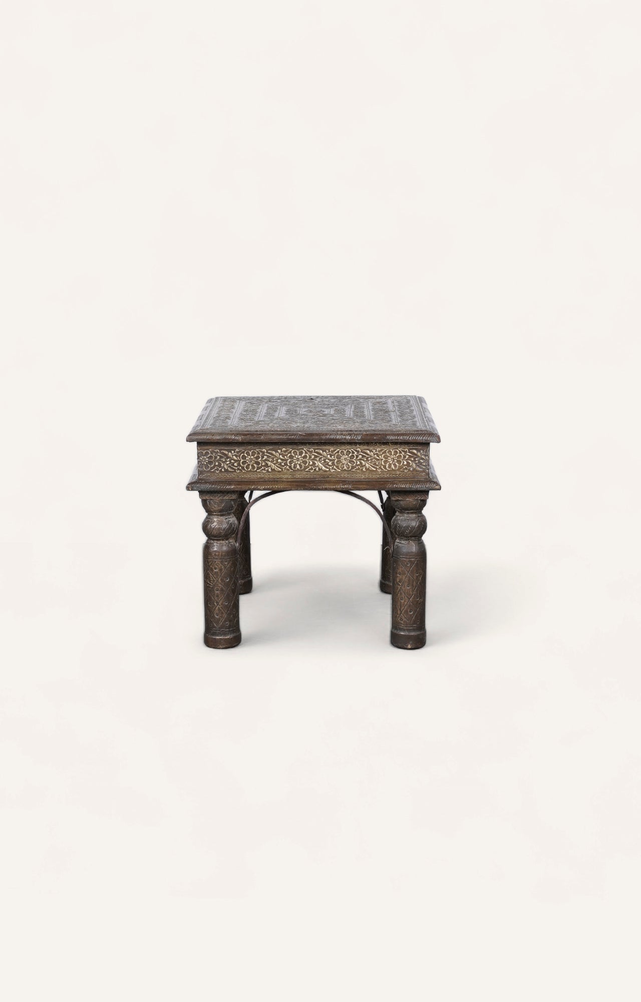 Brass Cladded Side Table_3