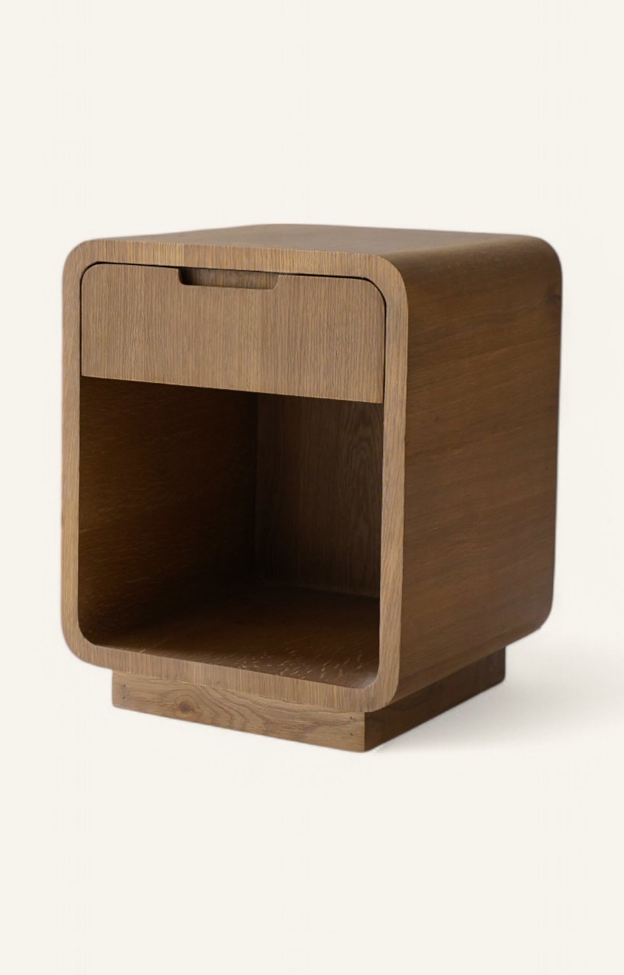 Brown Wooden Bedside Table 