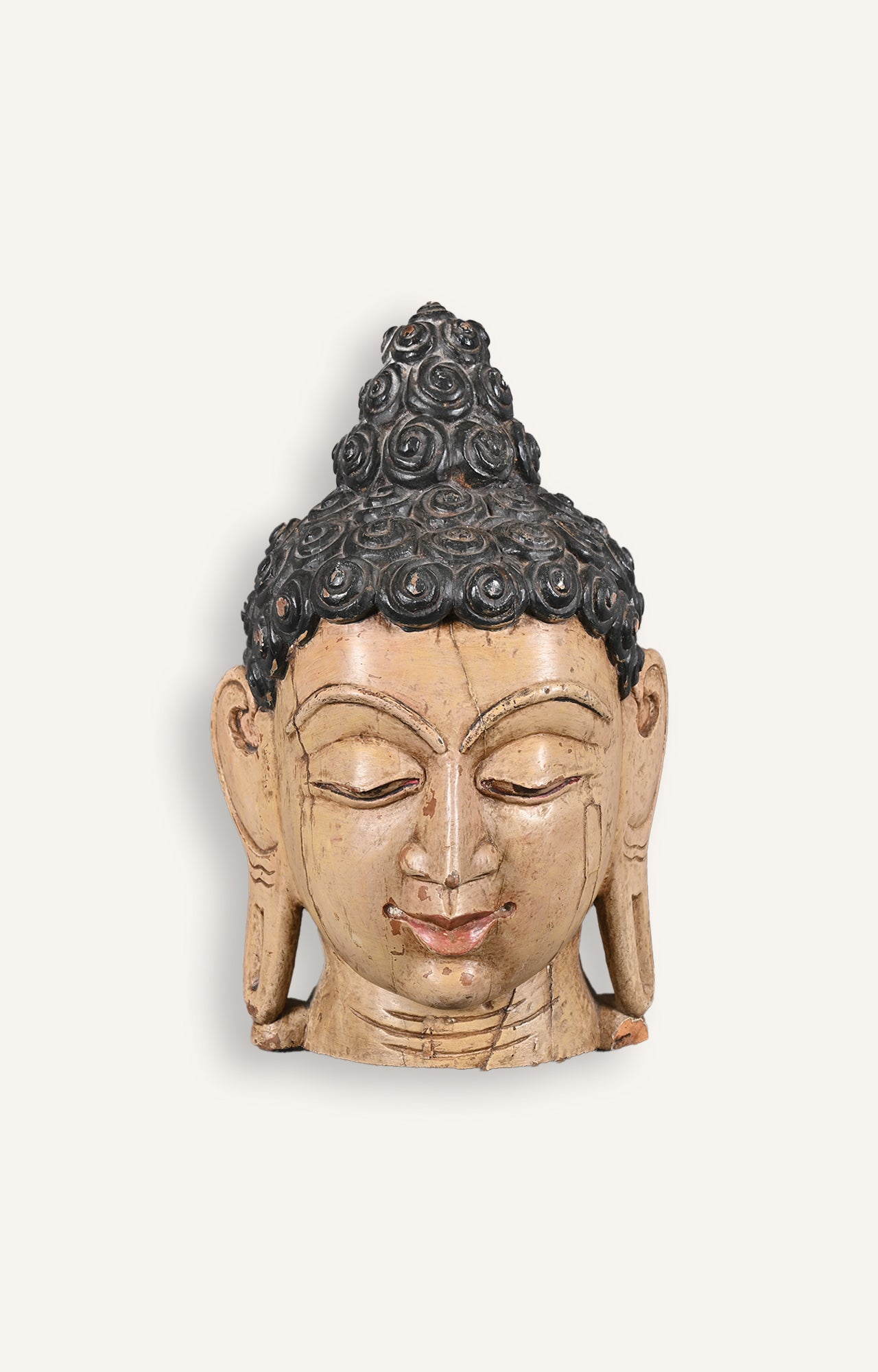 Buddha Head Wall Mask_secondary