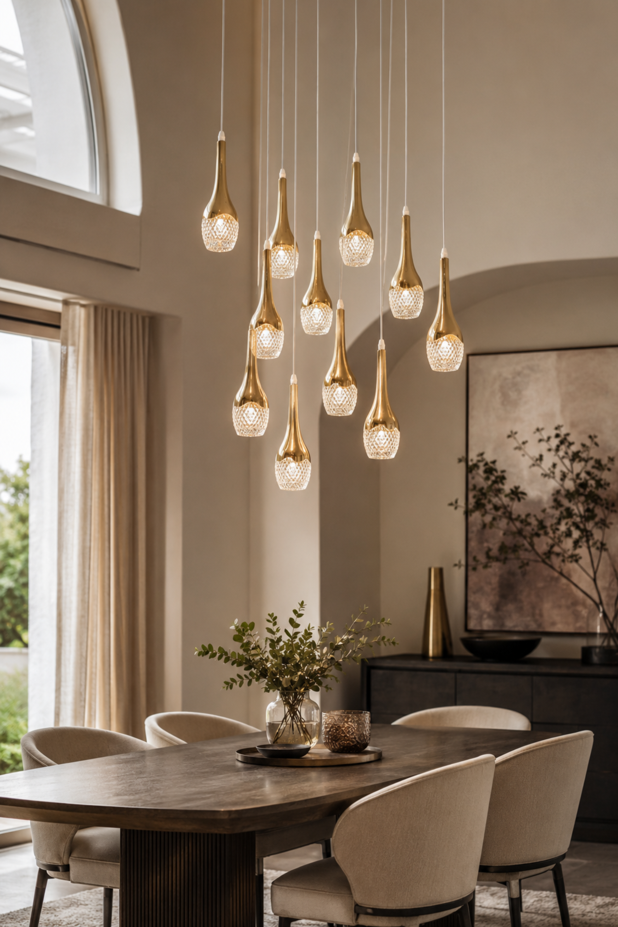 Cluster Chandelier Lights for Entryway