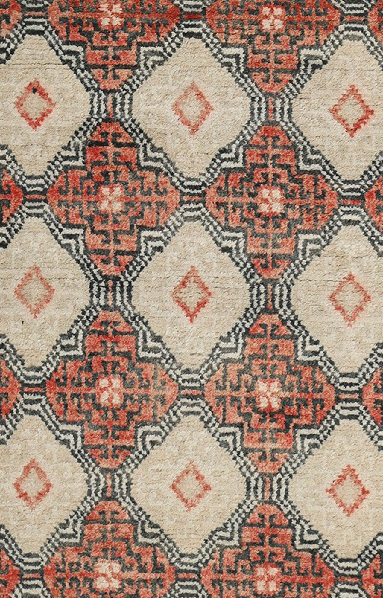 Cotton Handwoven Vintage Carpet