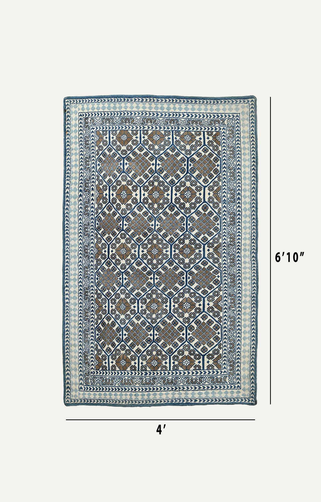Hand-Knotted Carpet