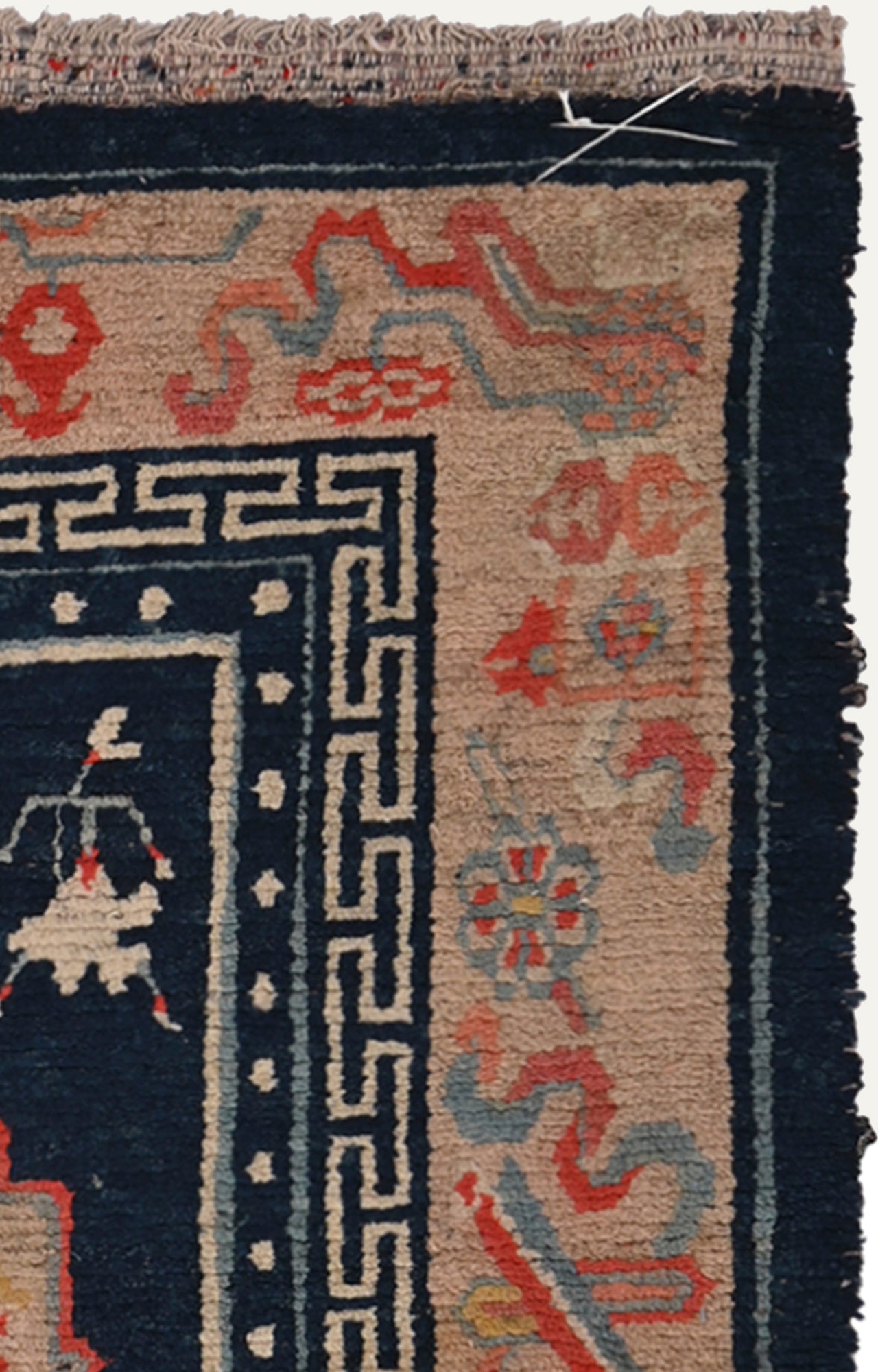 vintage Tibetan carpet