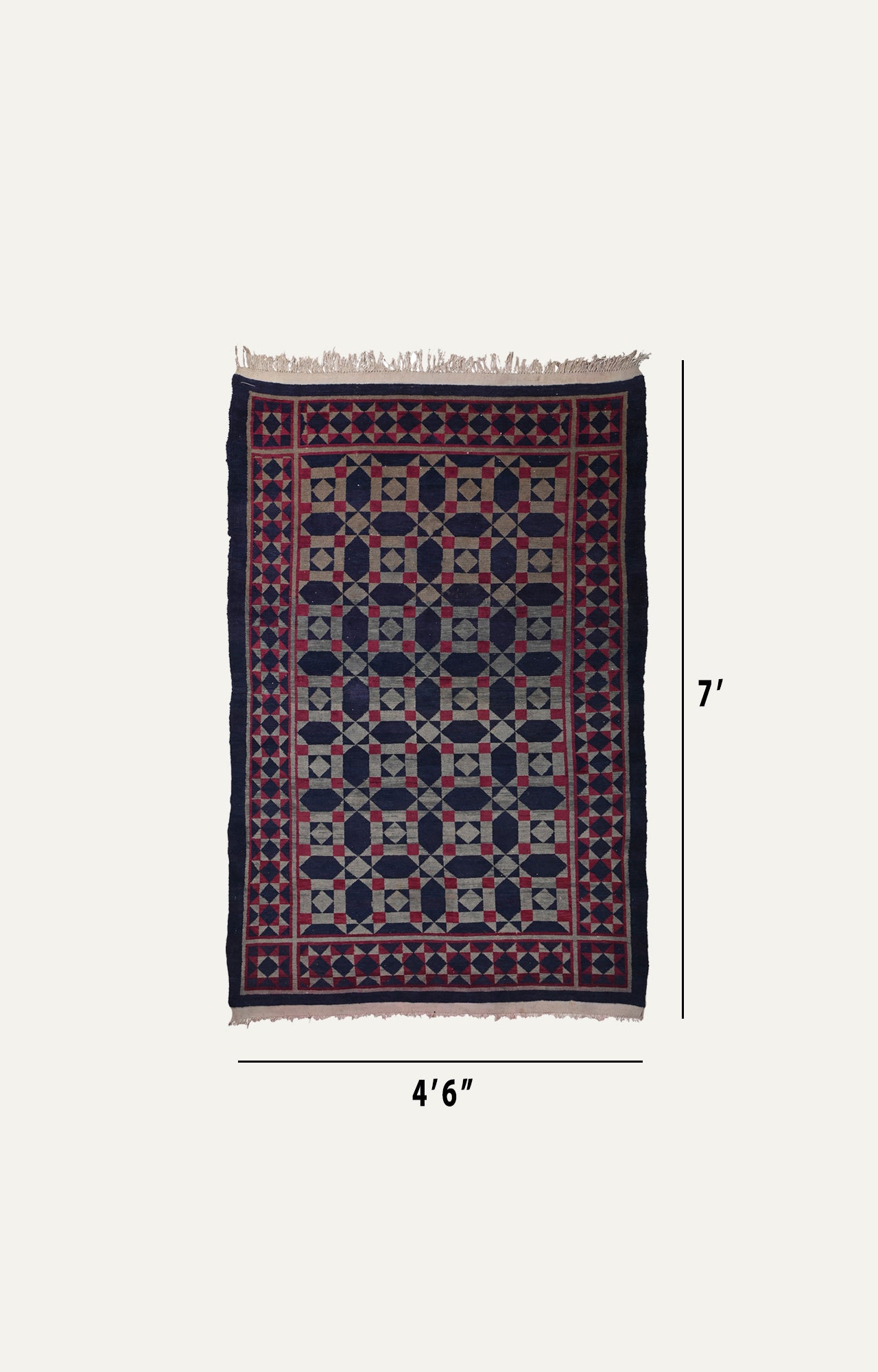 Vintage Tibetan Rug