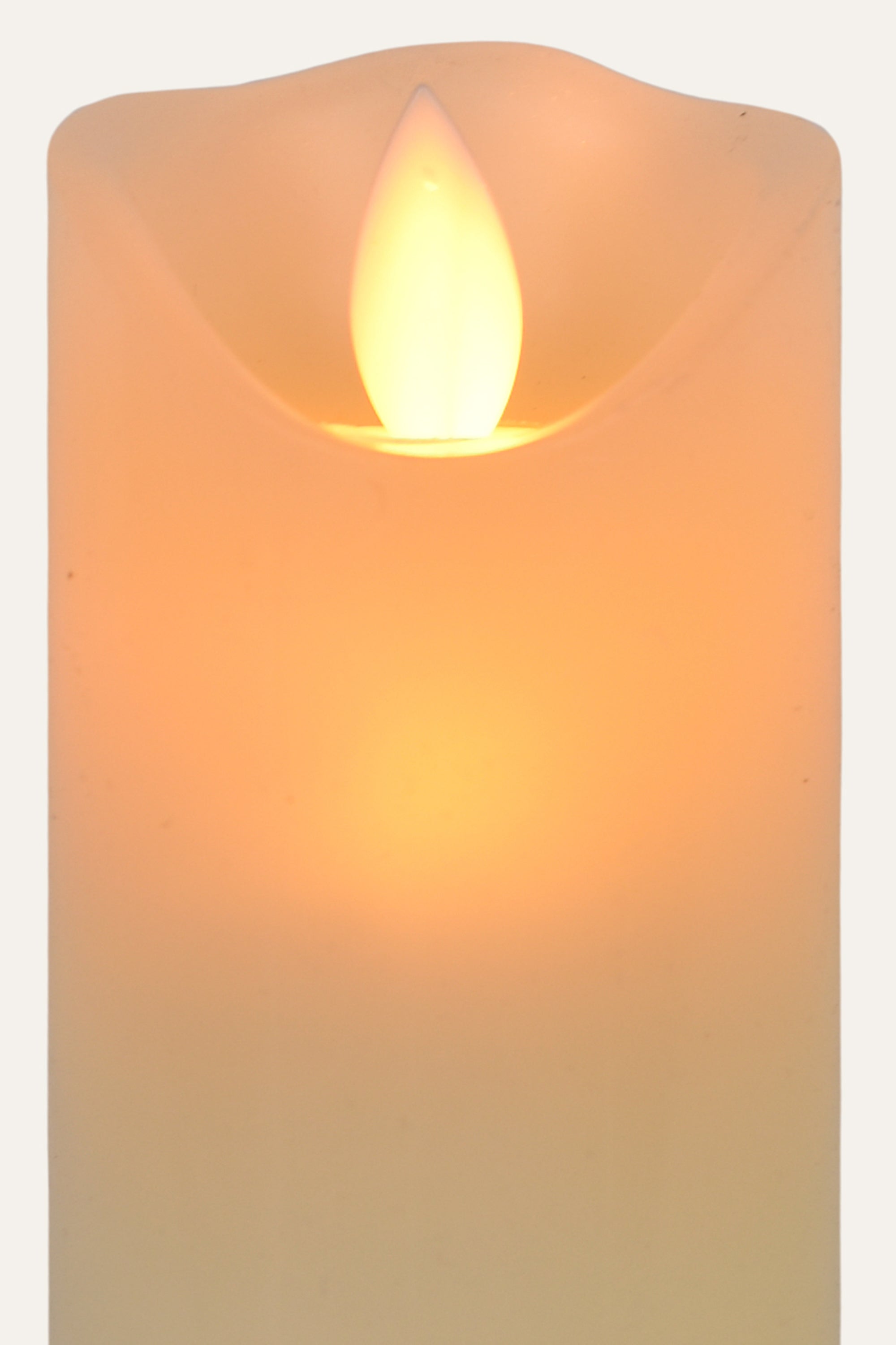 White Electric Candle