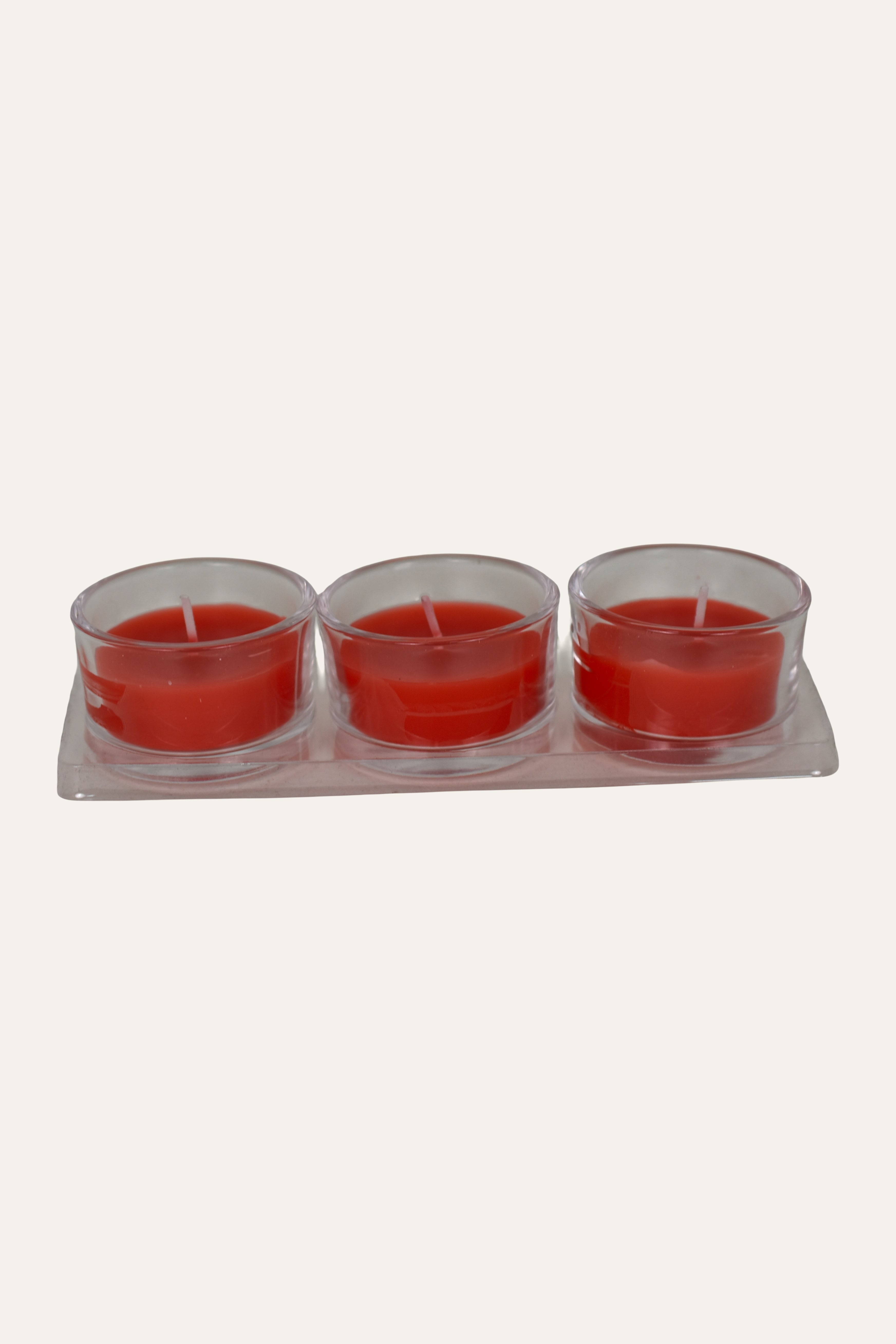 Decorative Scented Red Candle
