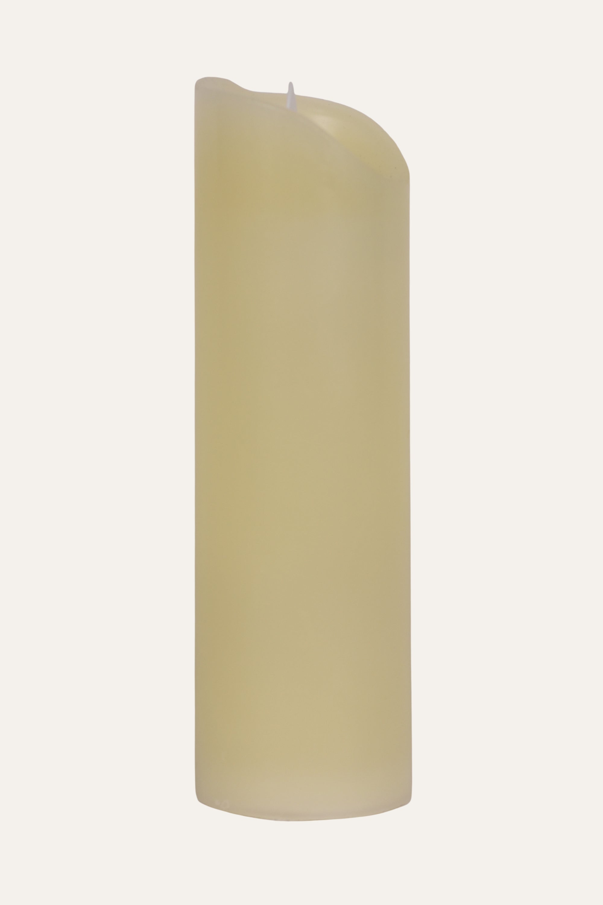 Beige candle