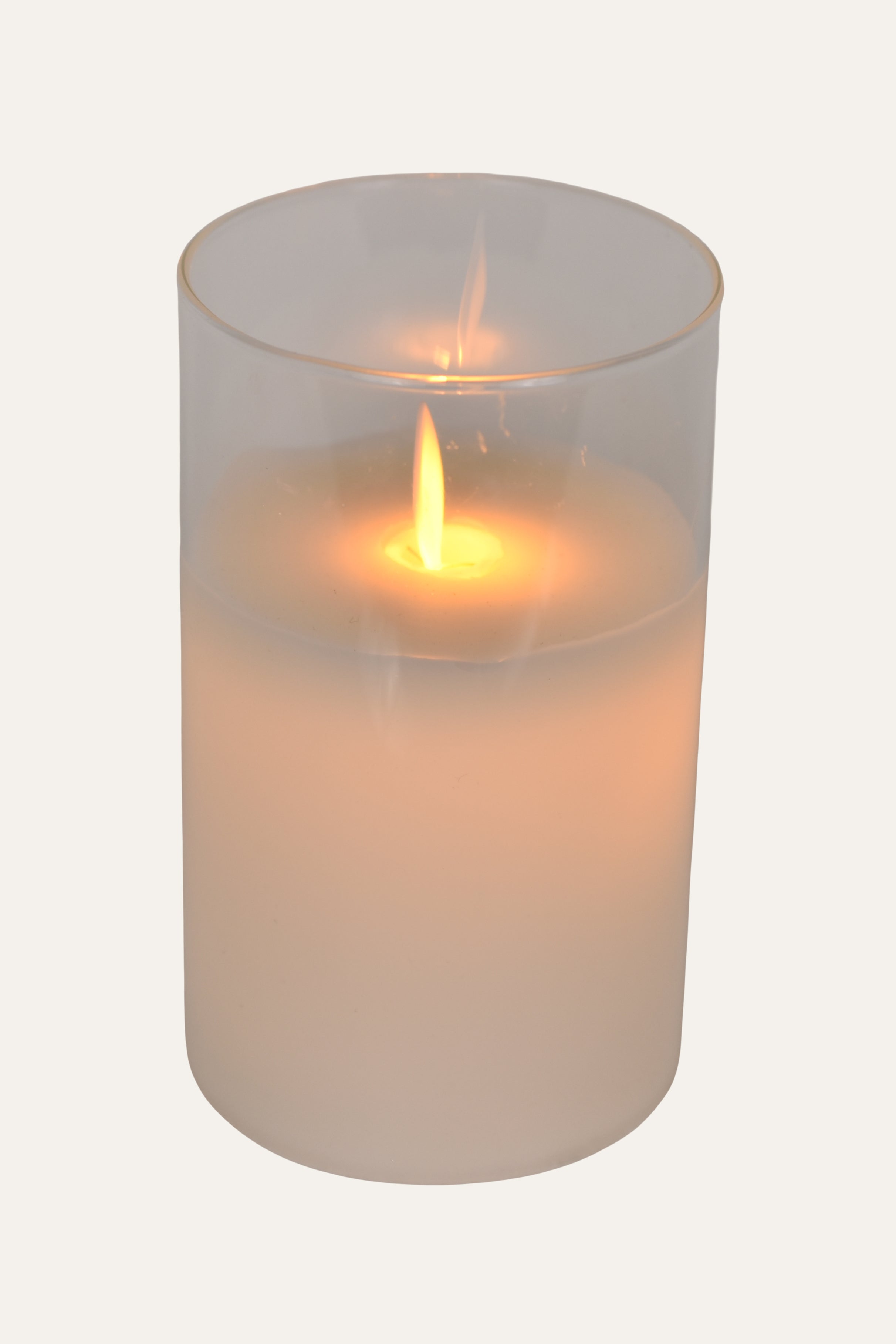 White Electric Candle