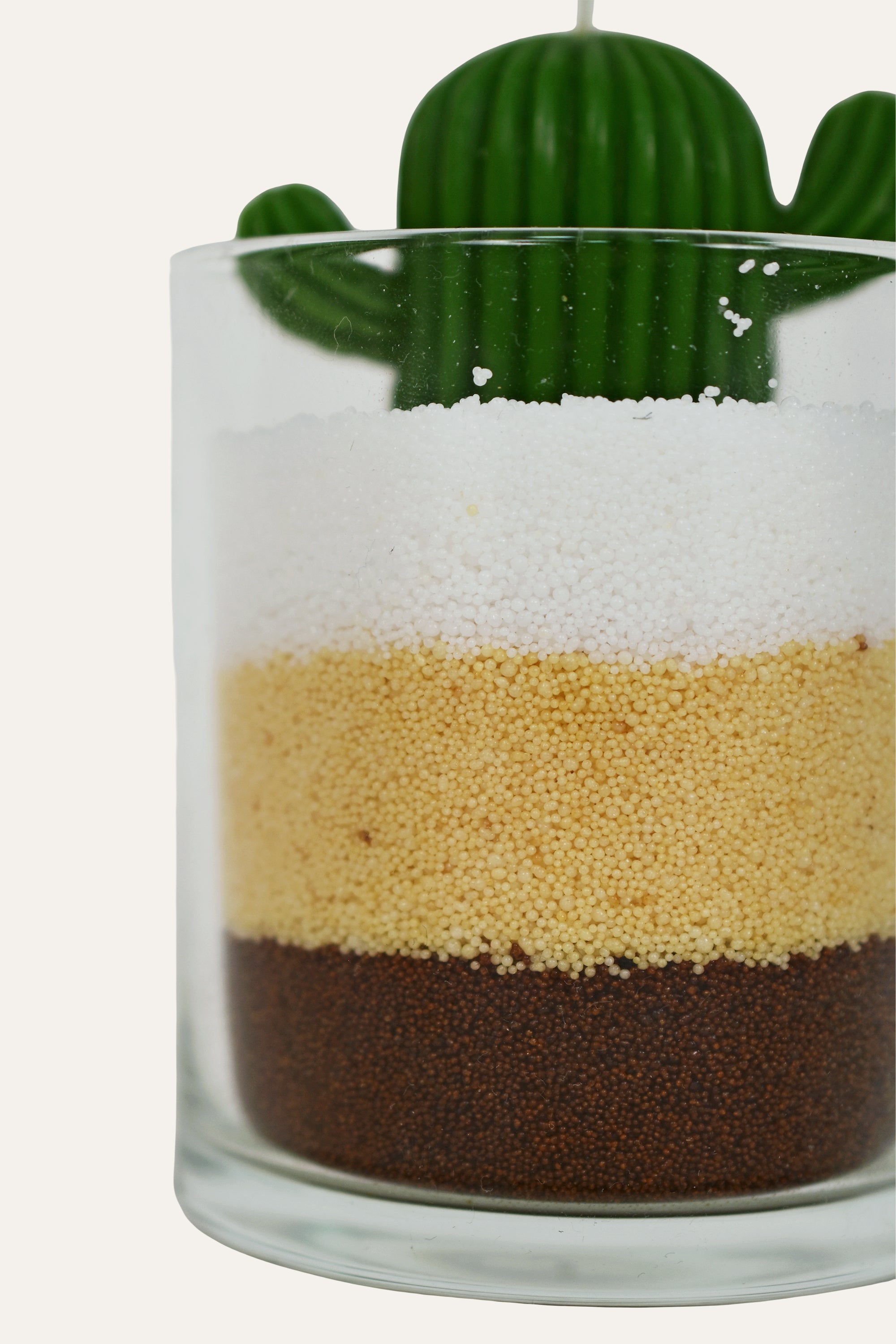 Green Cactus Candle
