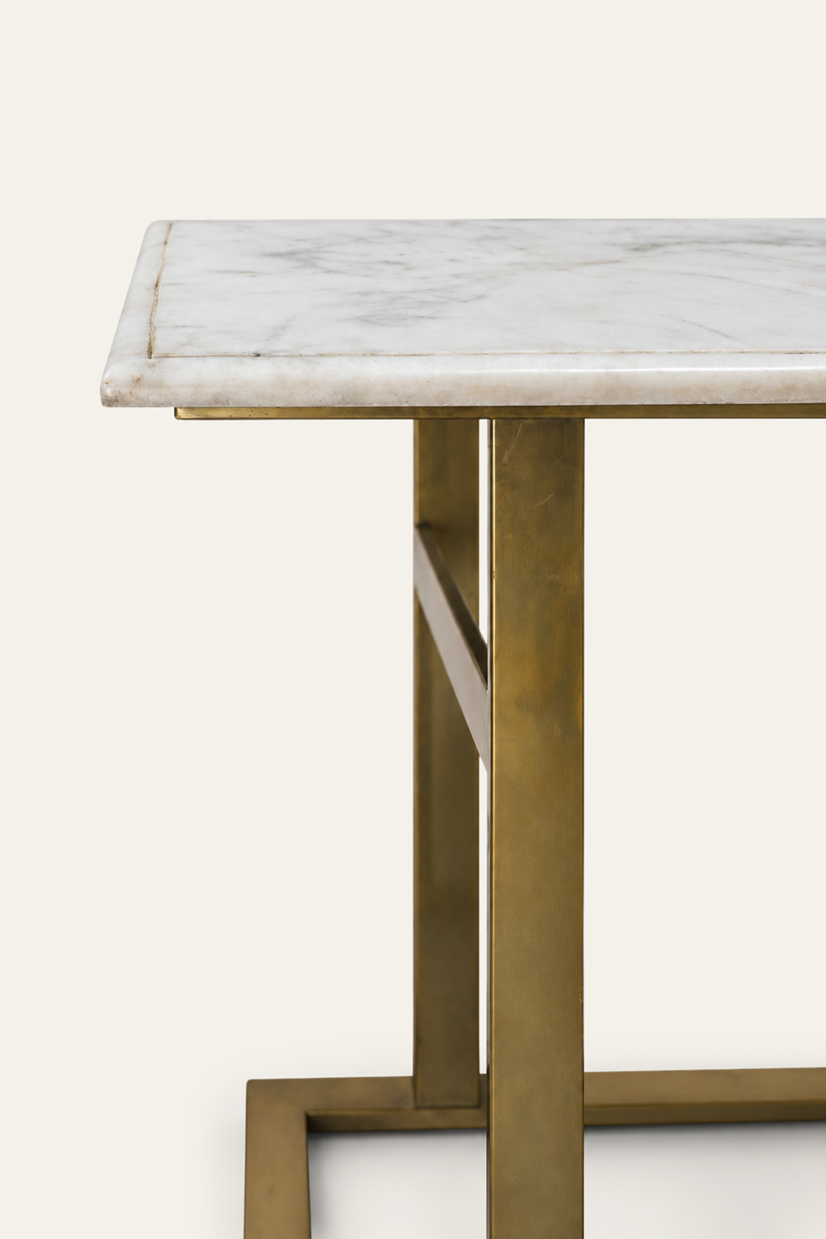 C Shaped Side Table
