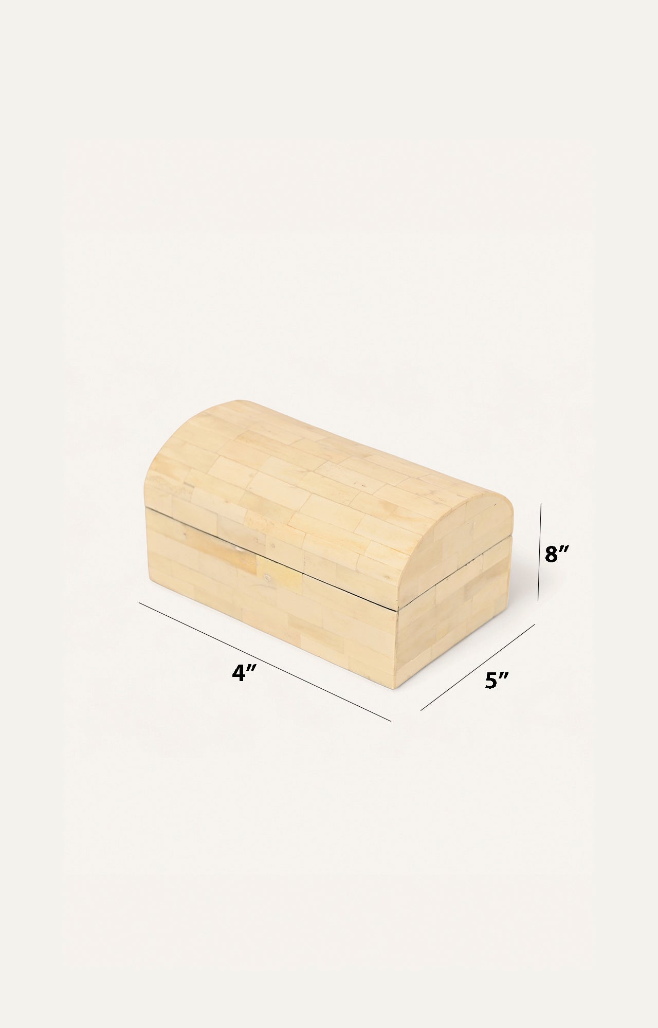 Camel Bone Decorative Box_size