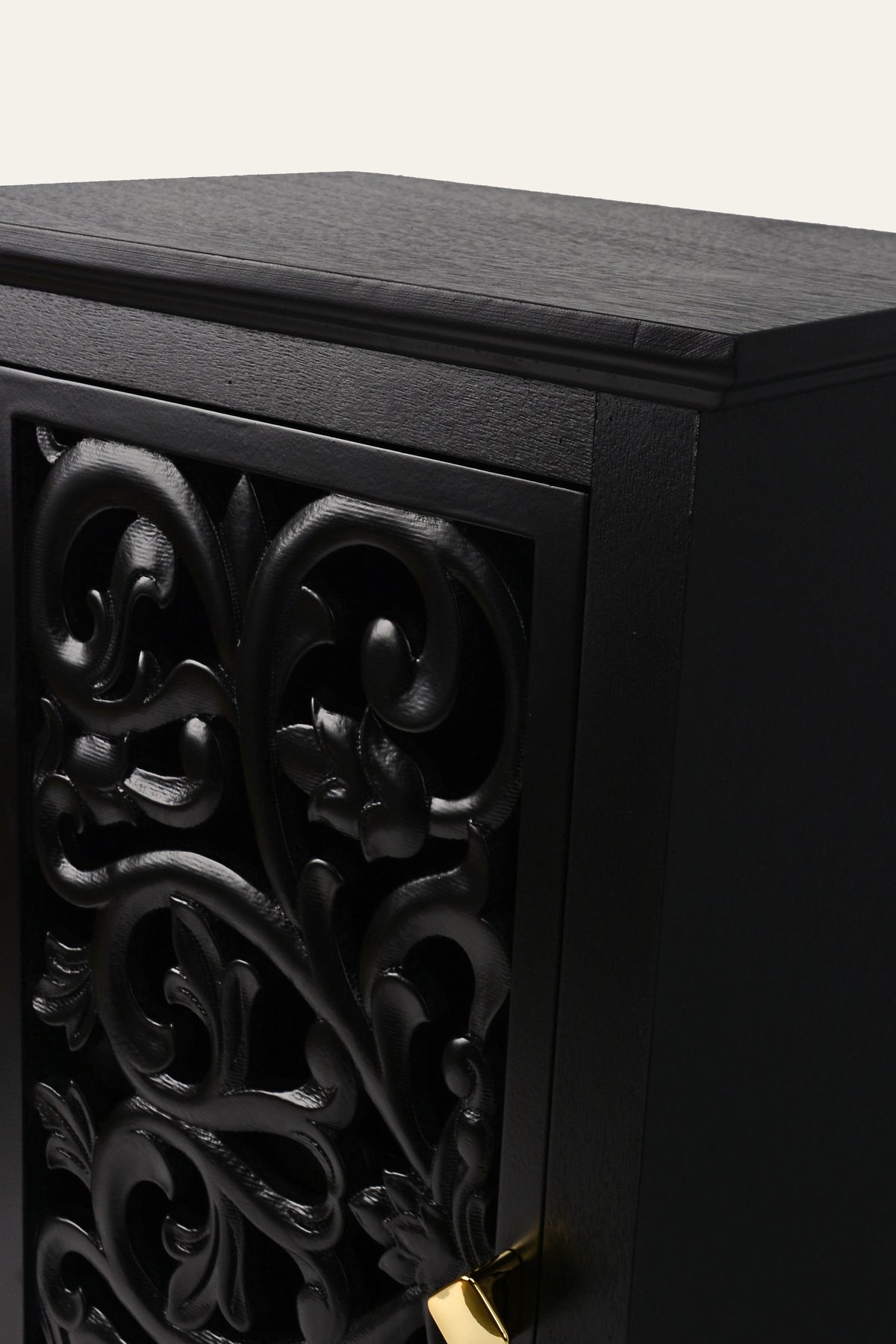 Carved Wood Cabinet