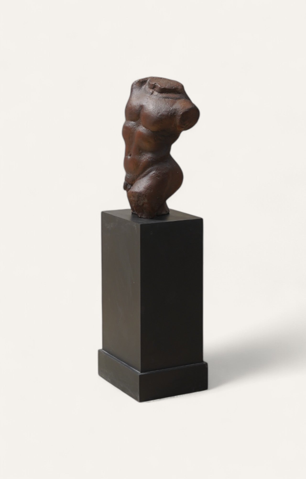 Cement Torso Sculpture