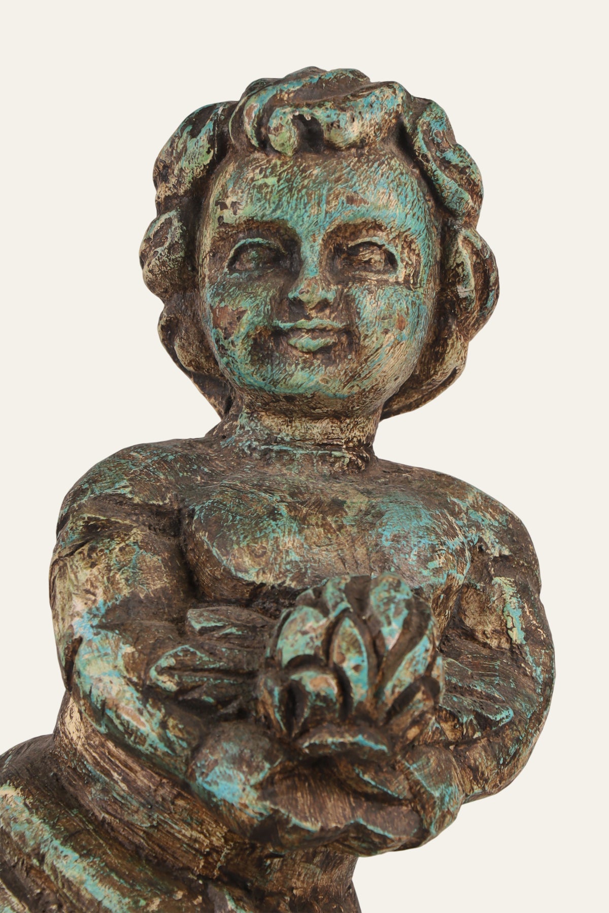 Cherub figurine for luxury home decor