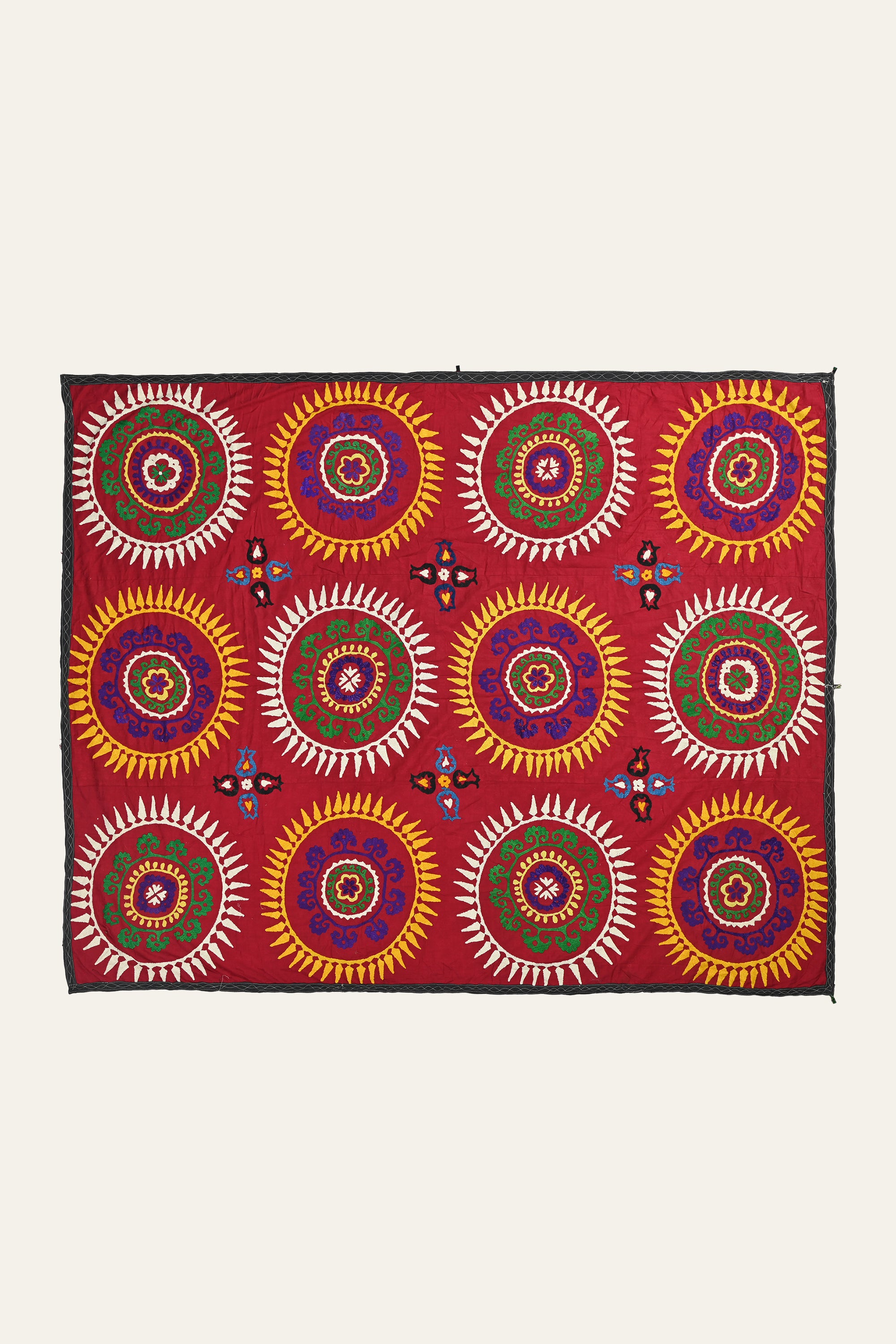 Circular Medallion Suzani wall hanging