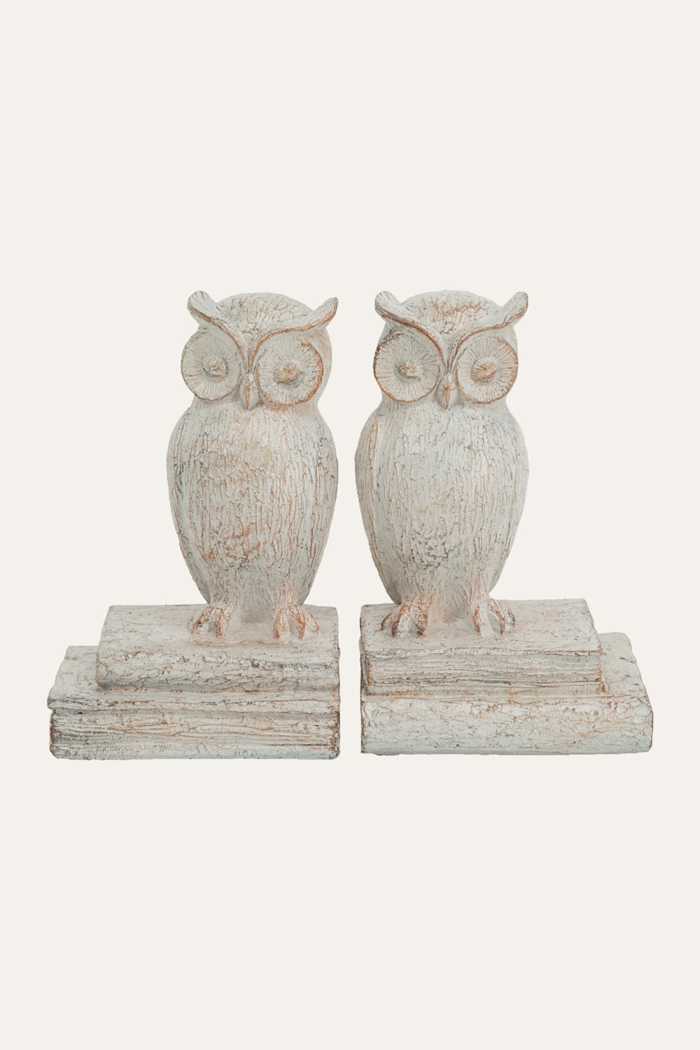 Classic Owl Sculpture Bookends