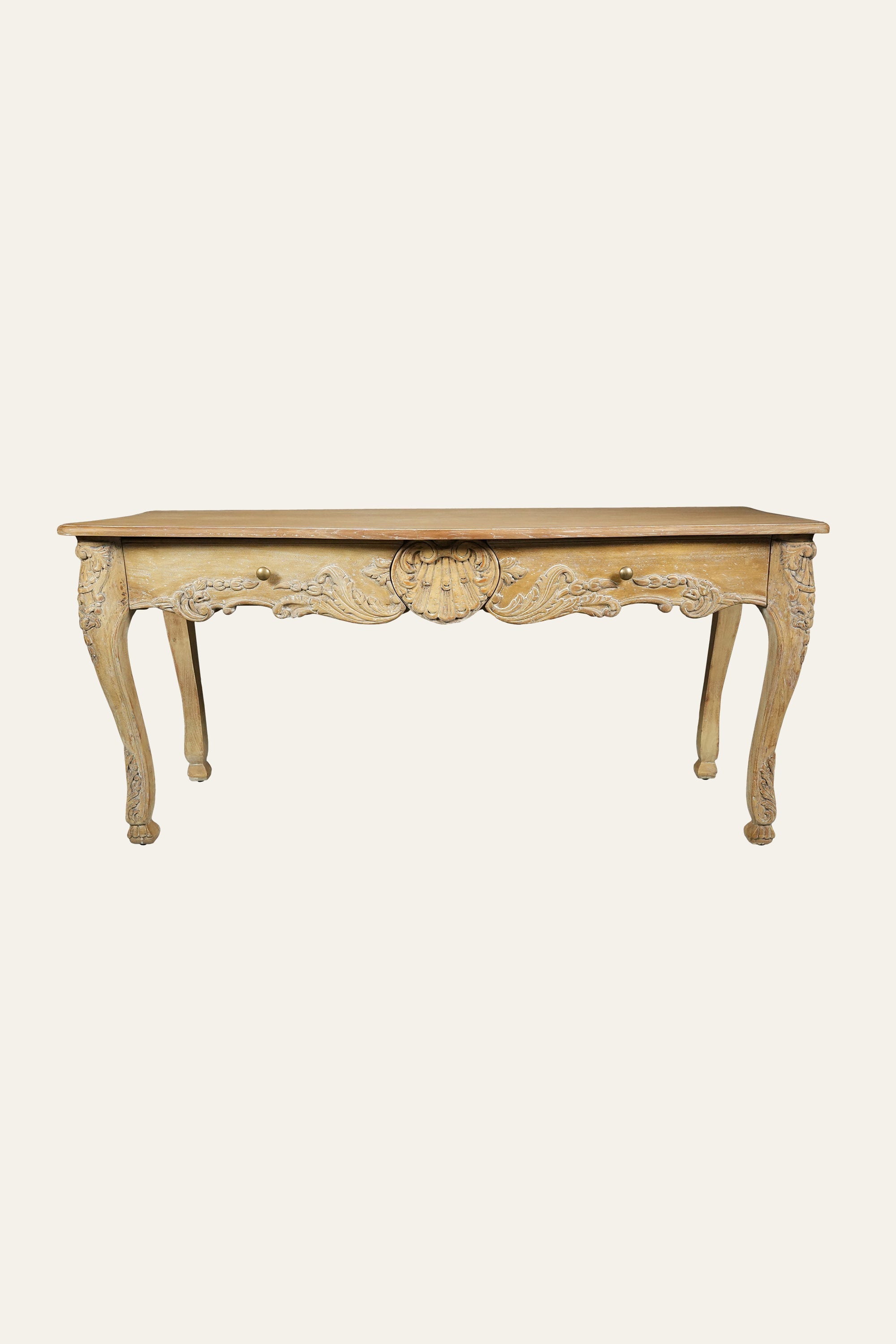 Classic carved writing desk