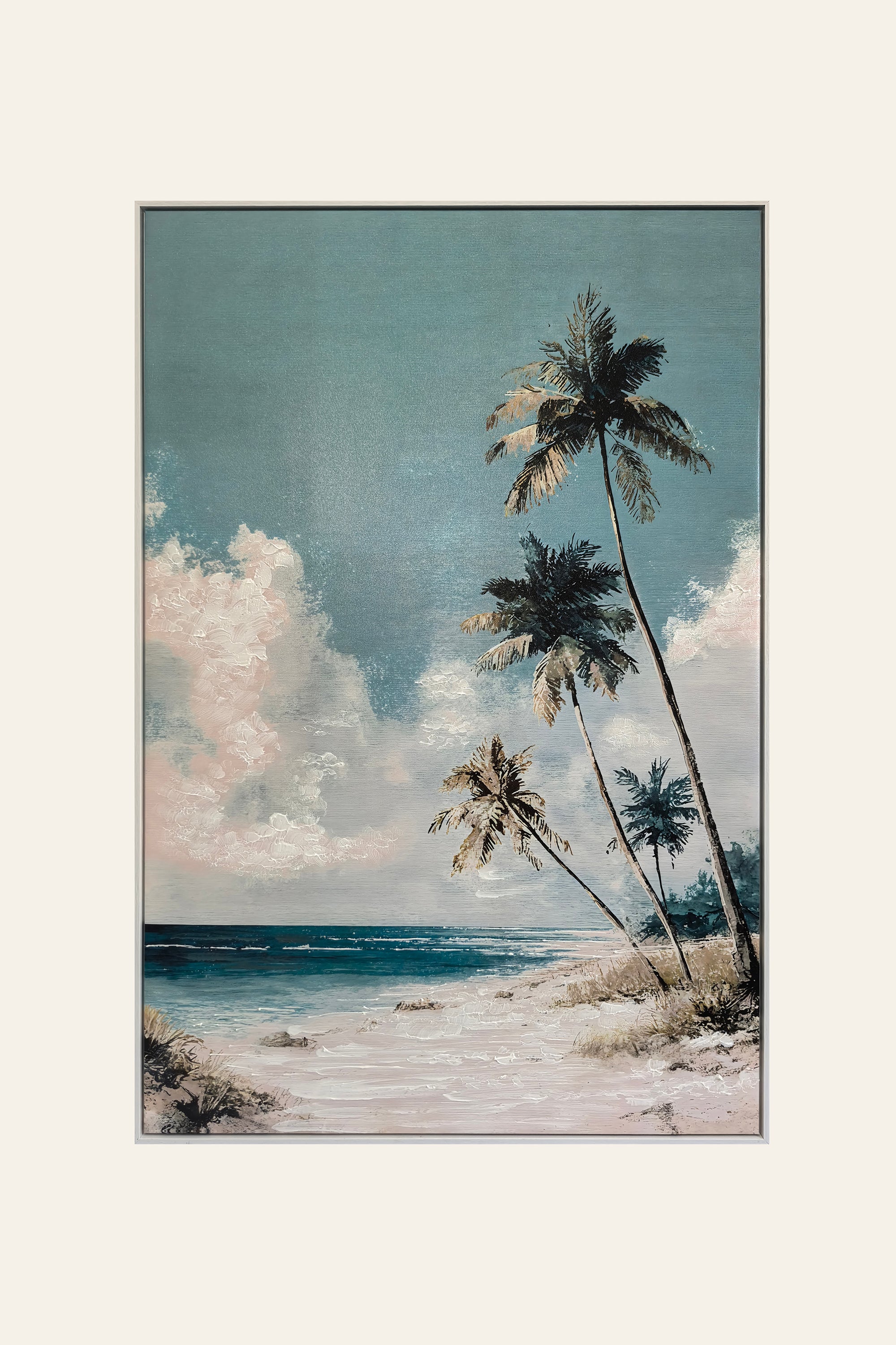 Coastal Palm Painting