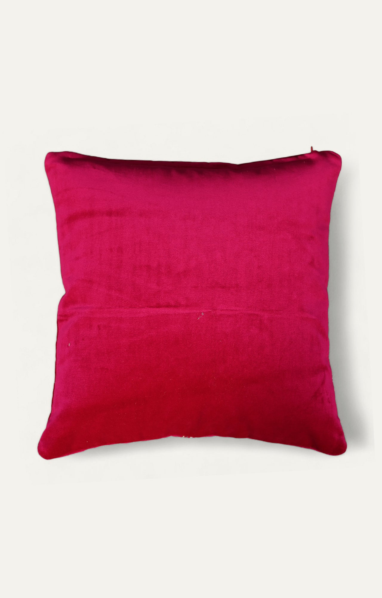 Embroidered Velvet Cushion Cover