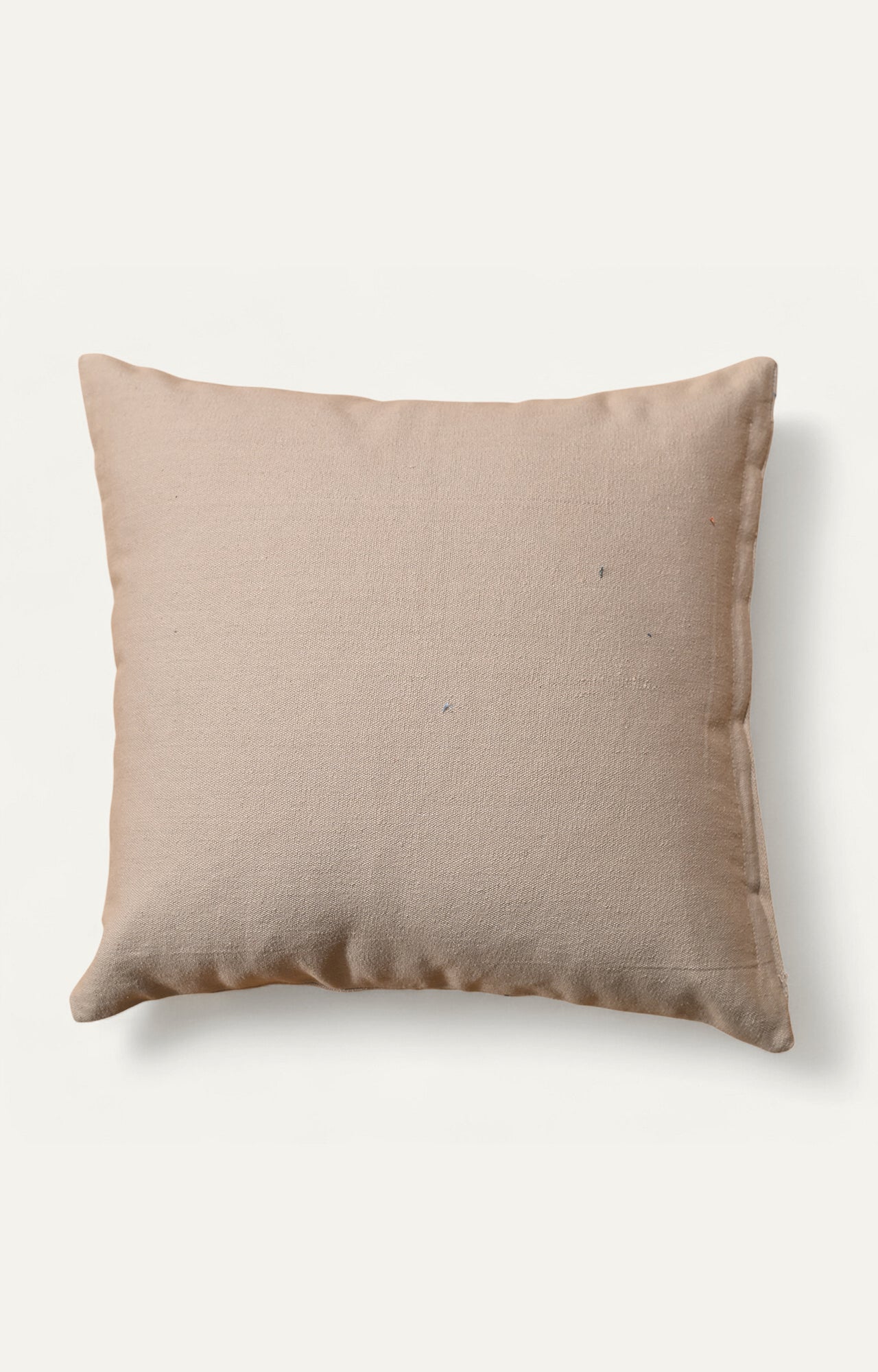 Floral Cotton Cushion Cover with Floral Embroidery