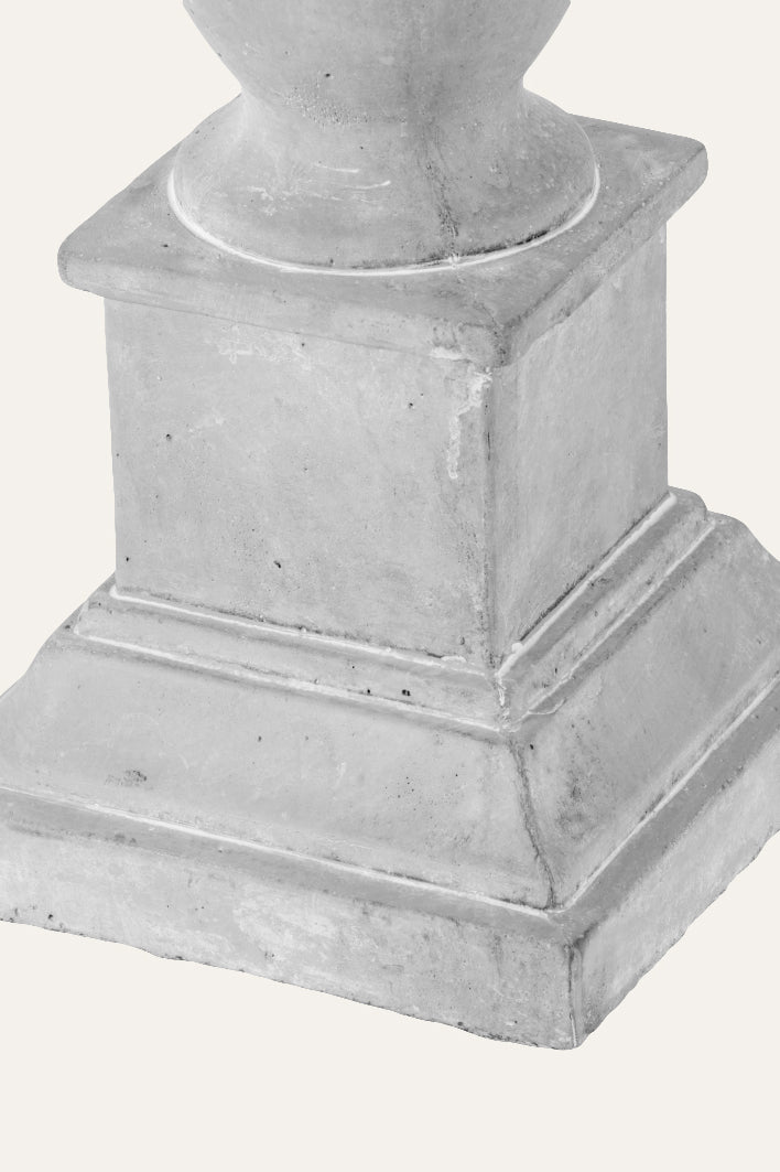 Cement Pillar Candle Holder - Small