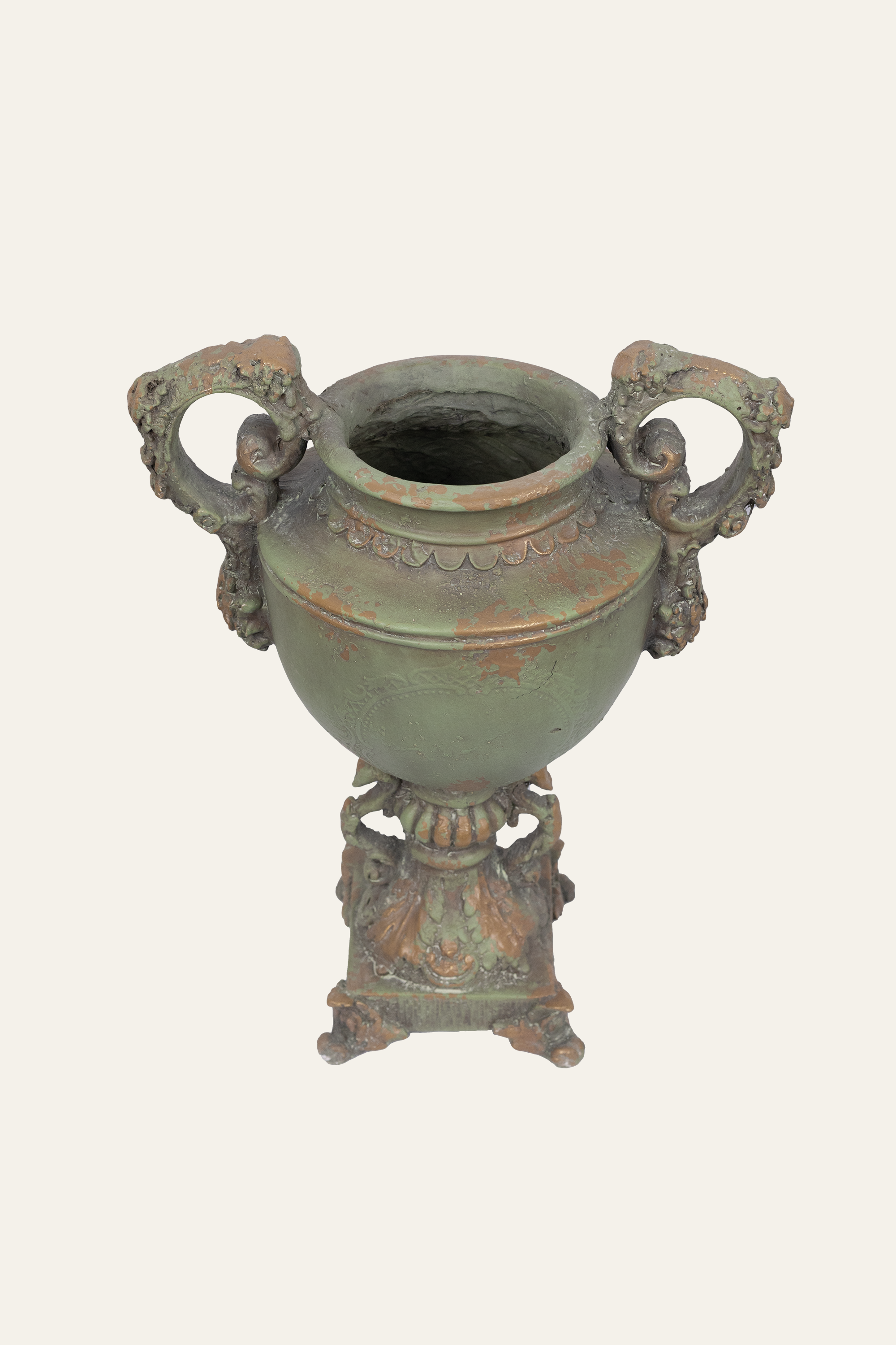 Vintage Textured Fibre Vase