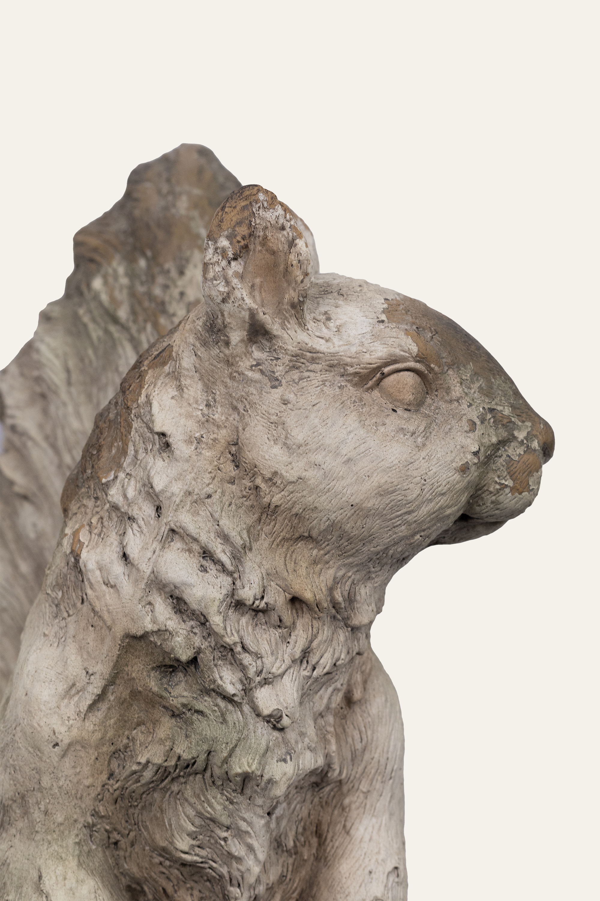 sculpture of a squirrel 